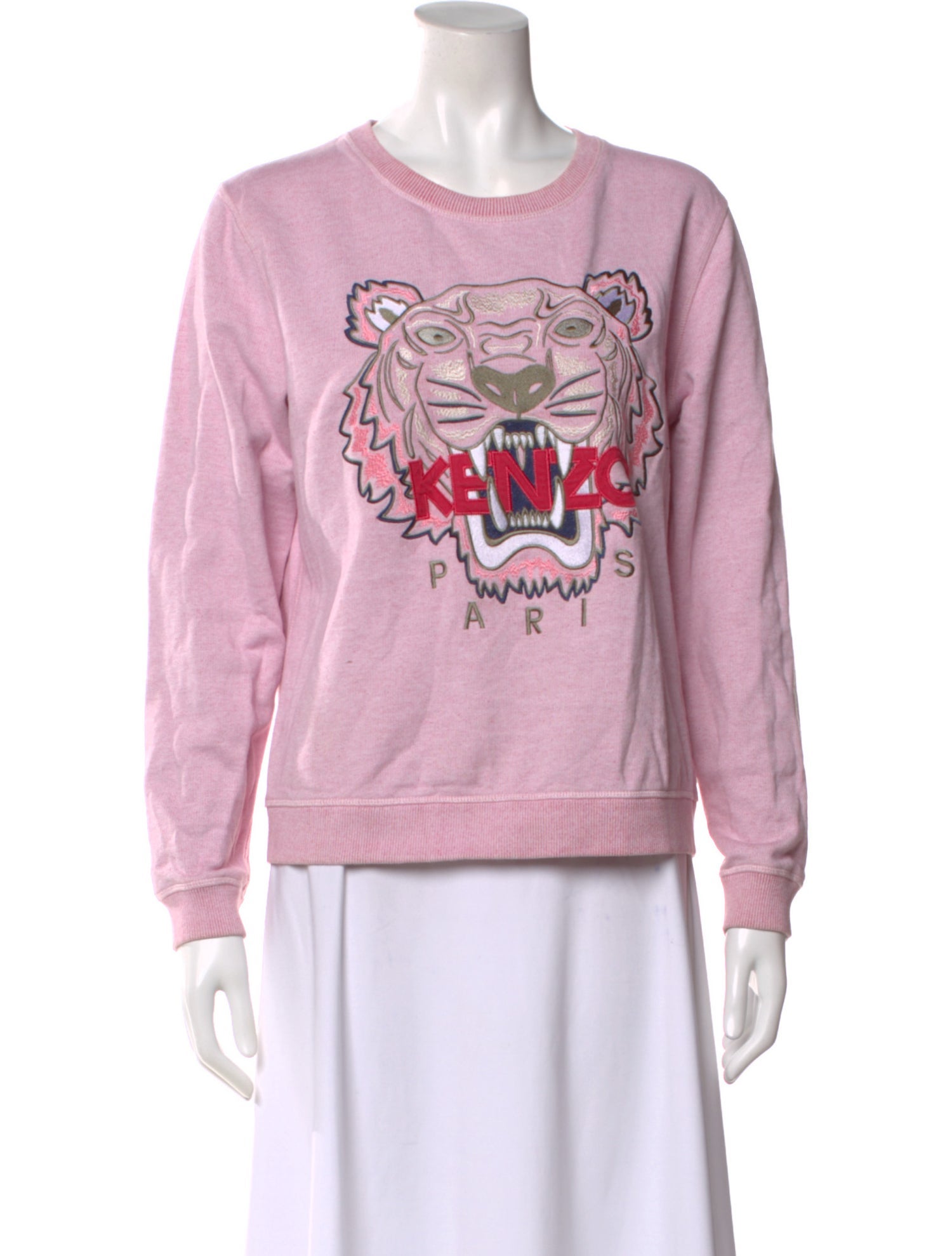 Kenzo Graphic Print Crew Neck Sweatshirt