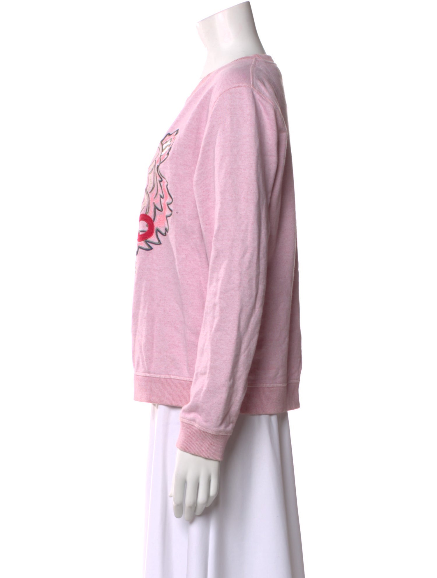 Kenzo Graphic Print Crew Neck Sweatshirt