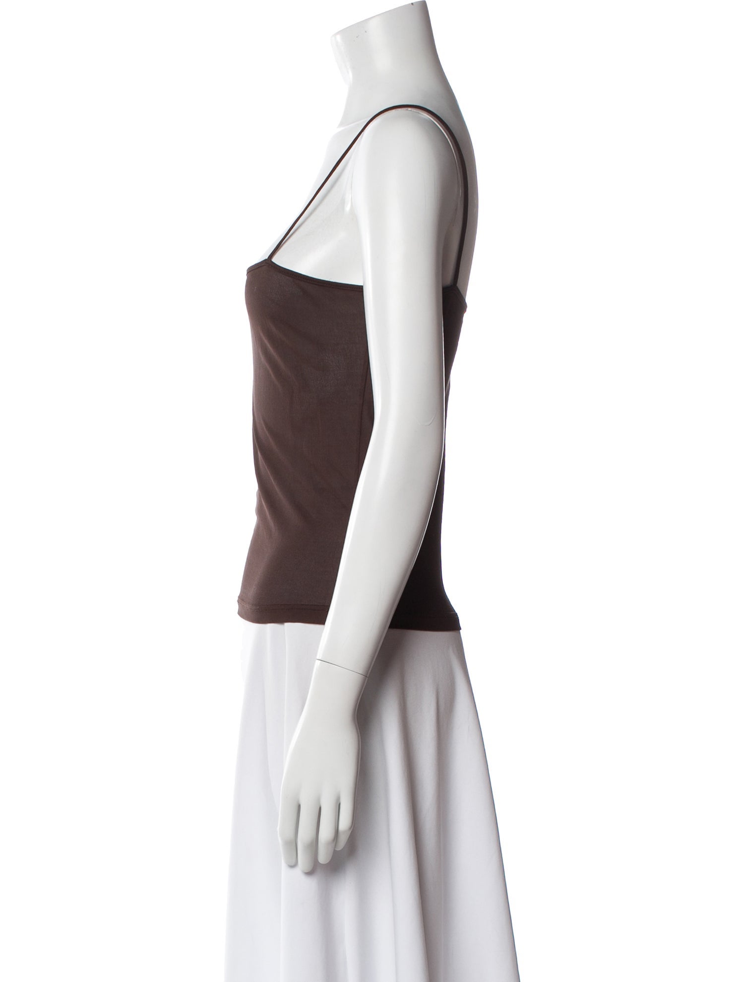 Kenzo Square Neckline Sleeveless Top