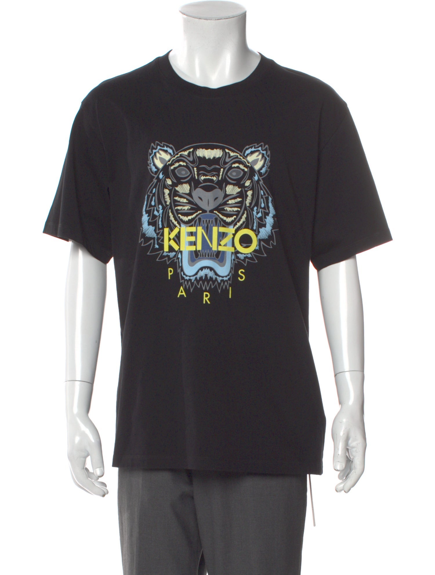 Kenzo Graphic Print Crew Neck T-Shirt