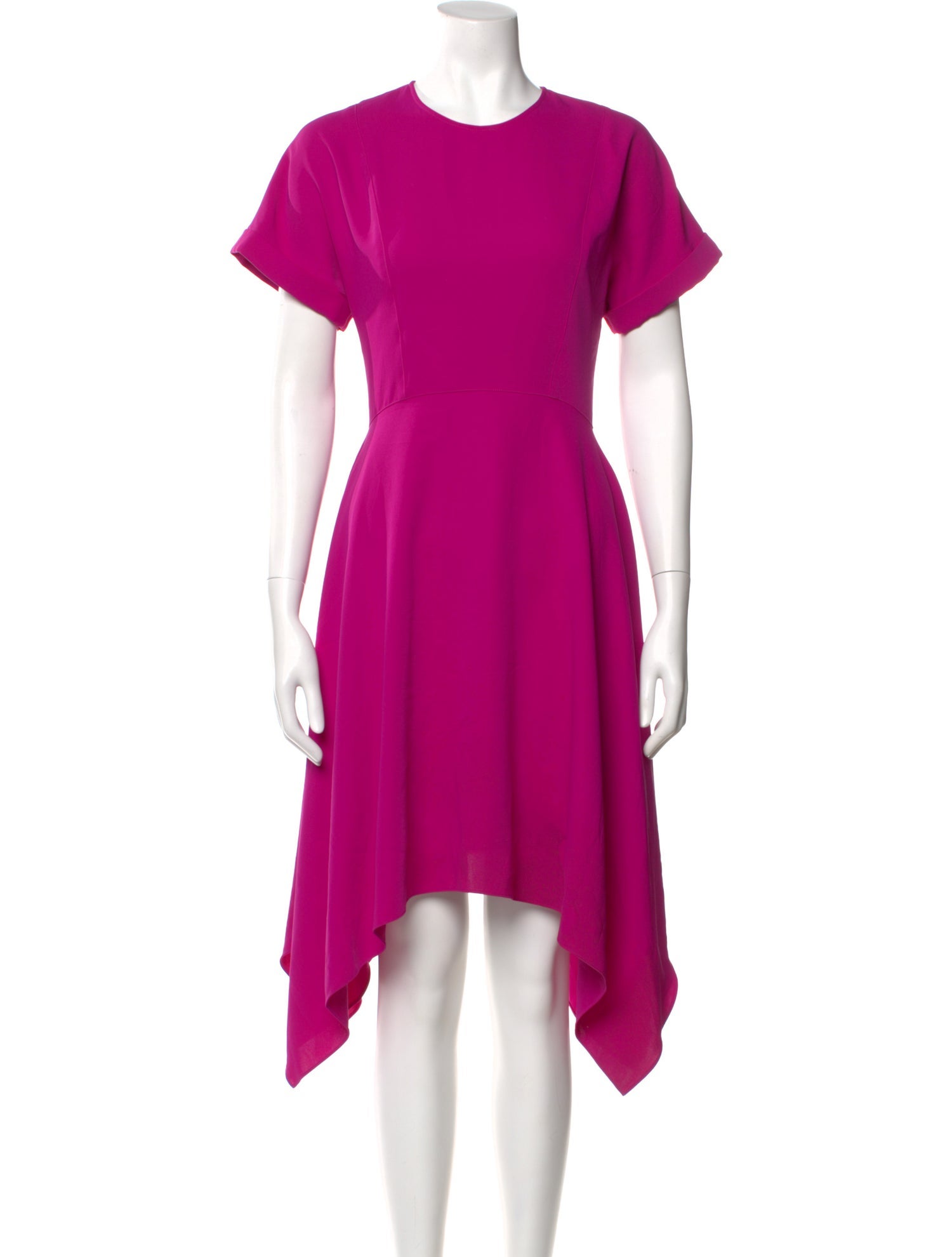 Kenzo Crew Neck Midi Length Dress