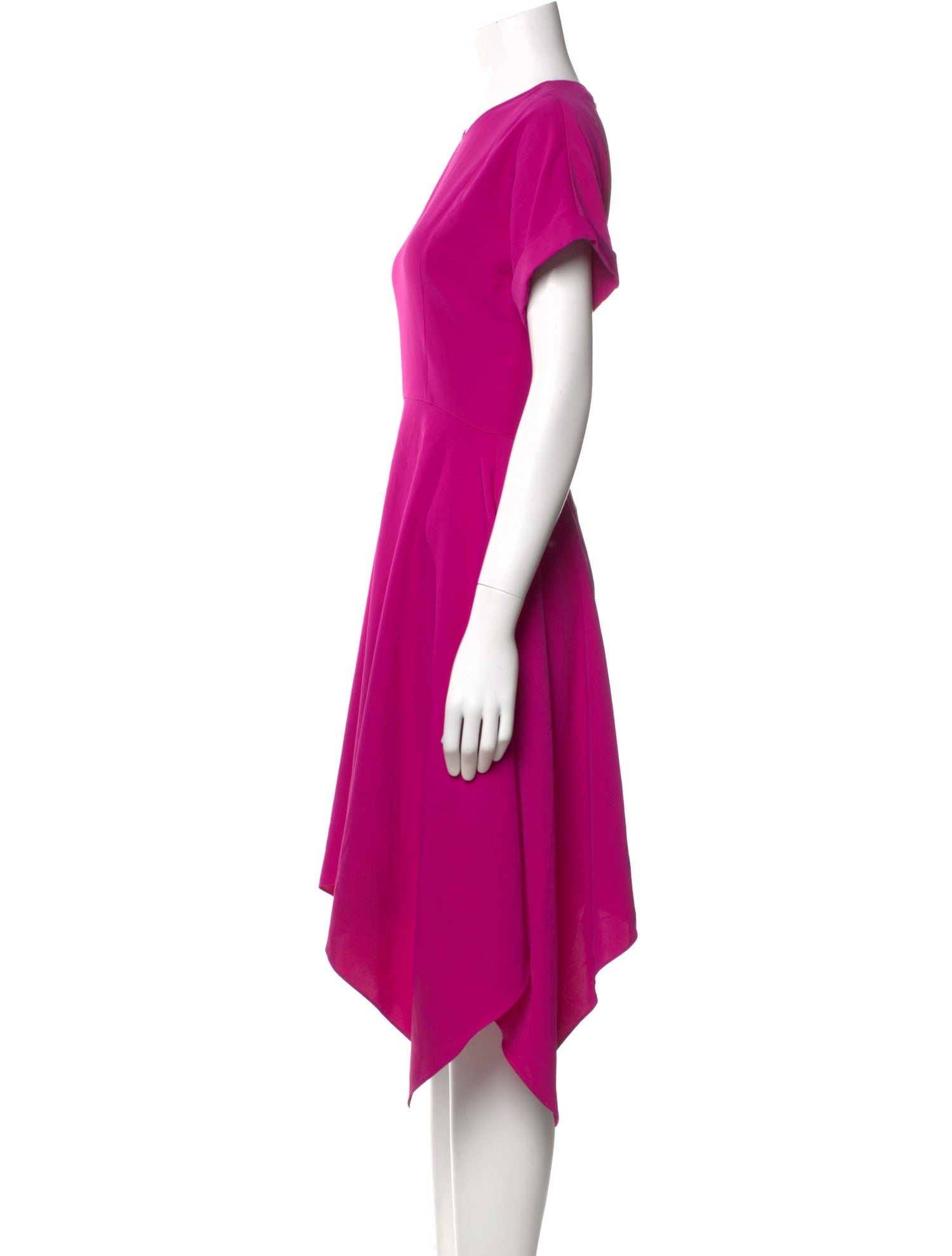 Kenzo Crew Neck Midi Length Dress