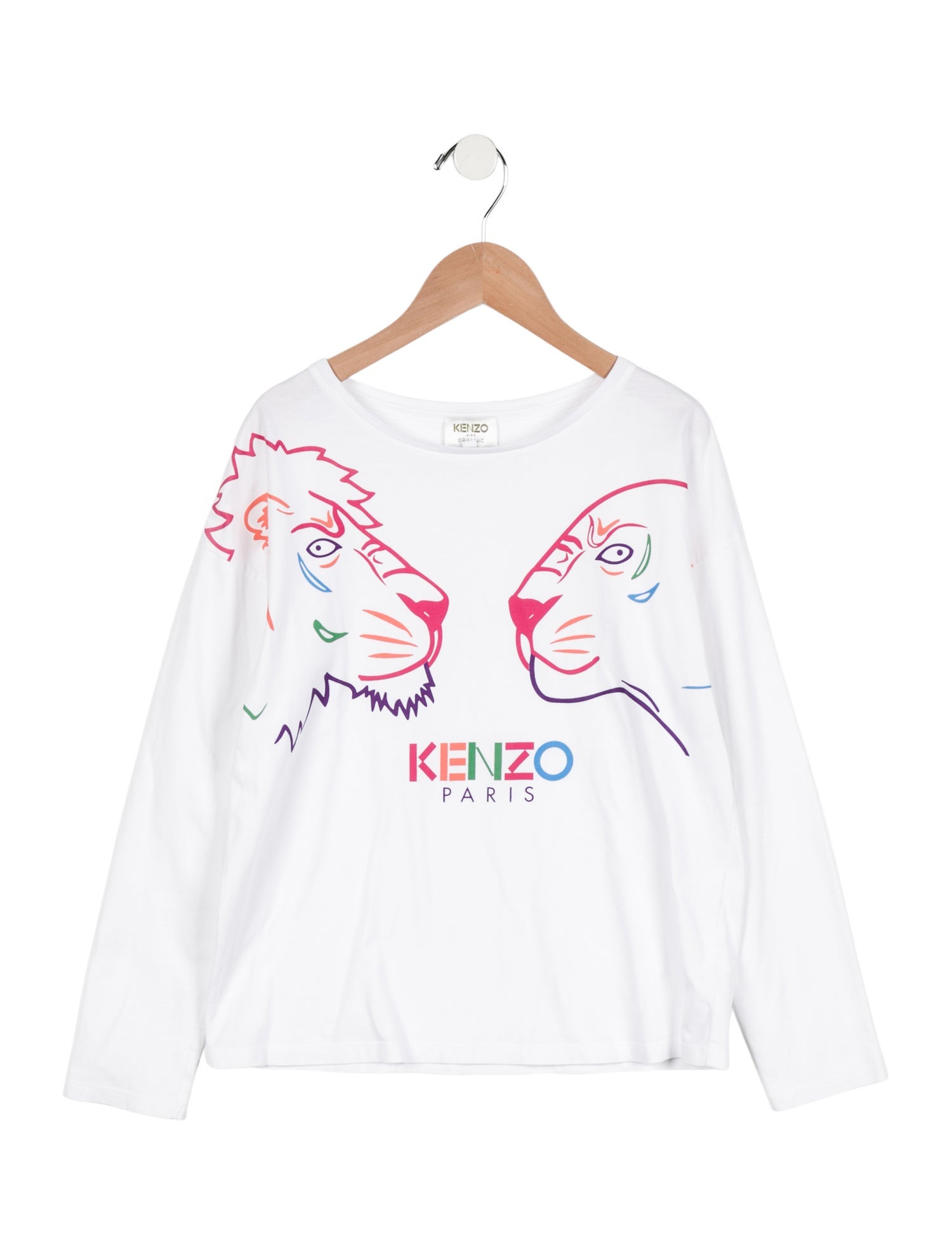 Kenzo Kids Girls' Tiger Graphic T-Shirt