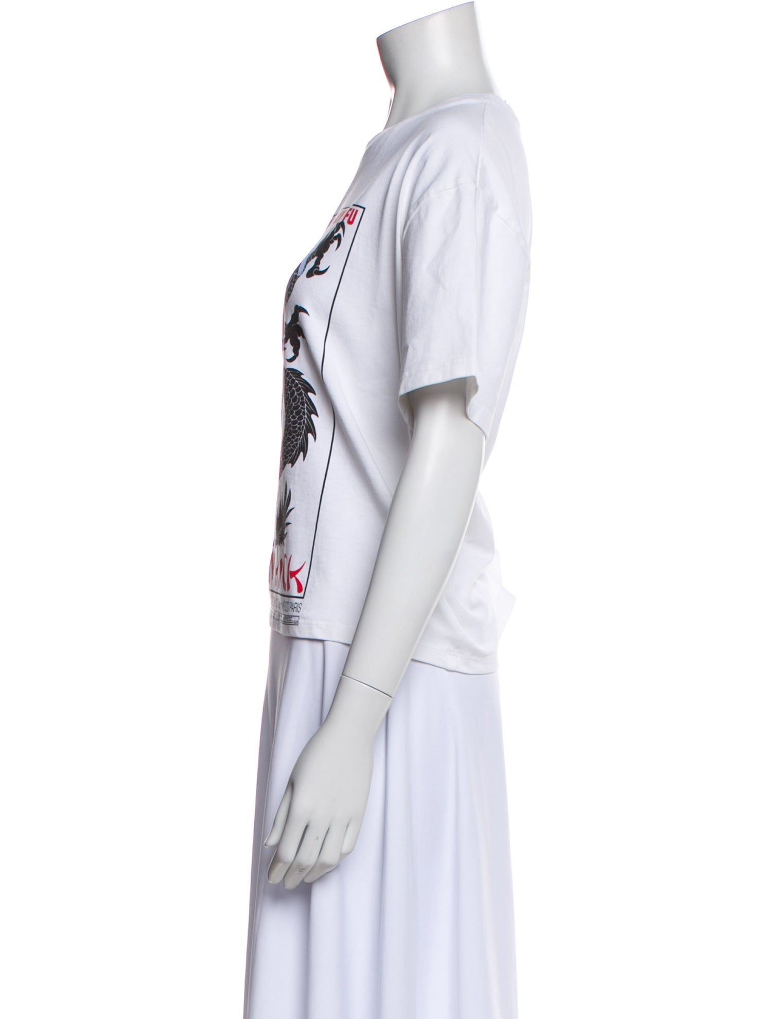 Kenzo Graphic Print Crew Neck T-Shirt