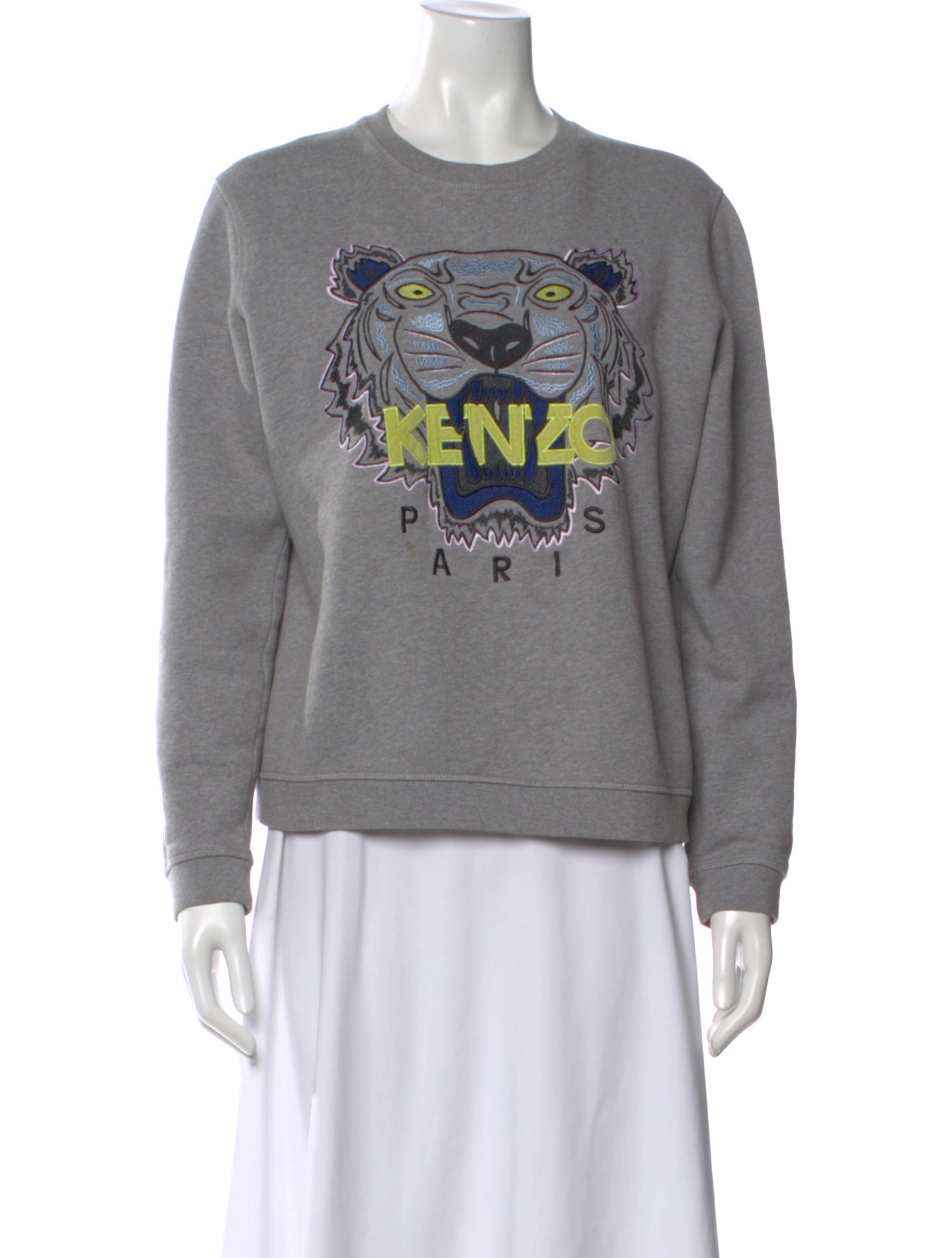 Kenzo Graphic Print Crew Neck Sweatshirt