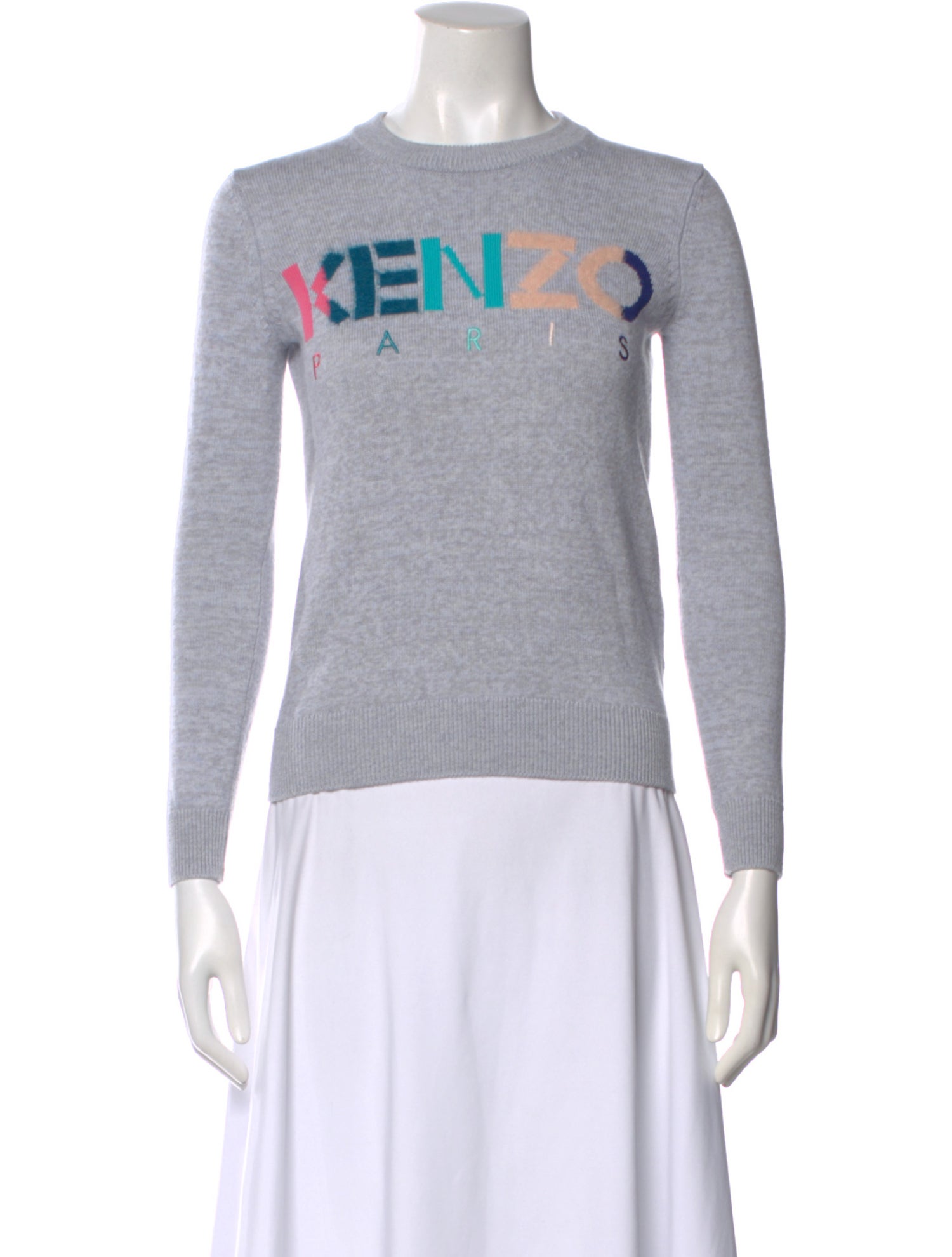 Kenzo Wool Graphic Print Sweater