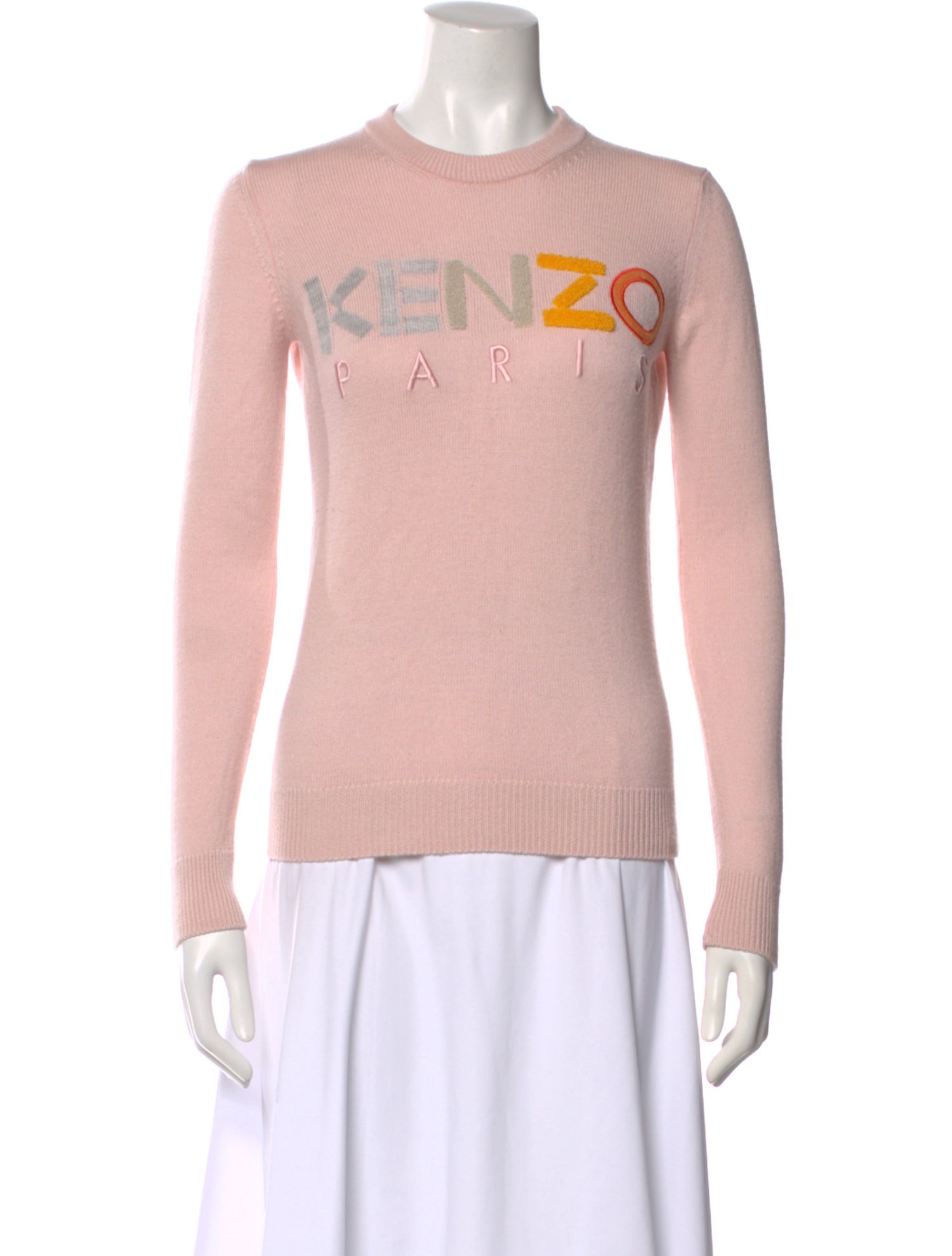 Kenzo Graphic Print Crew Neck Sweater