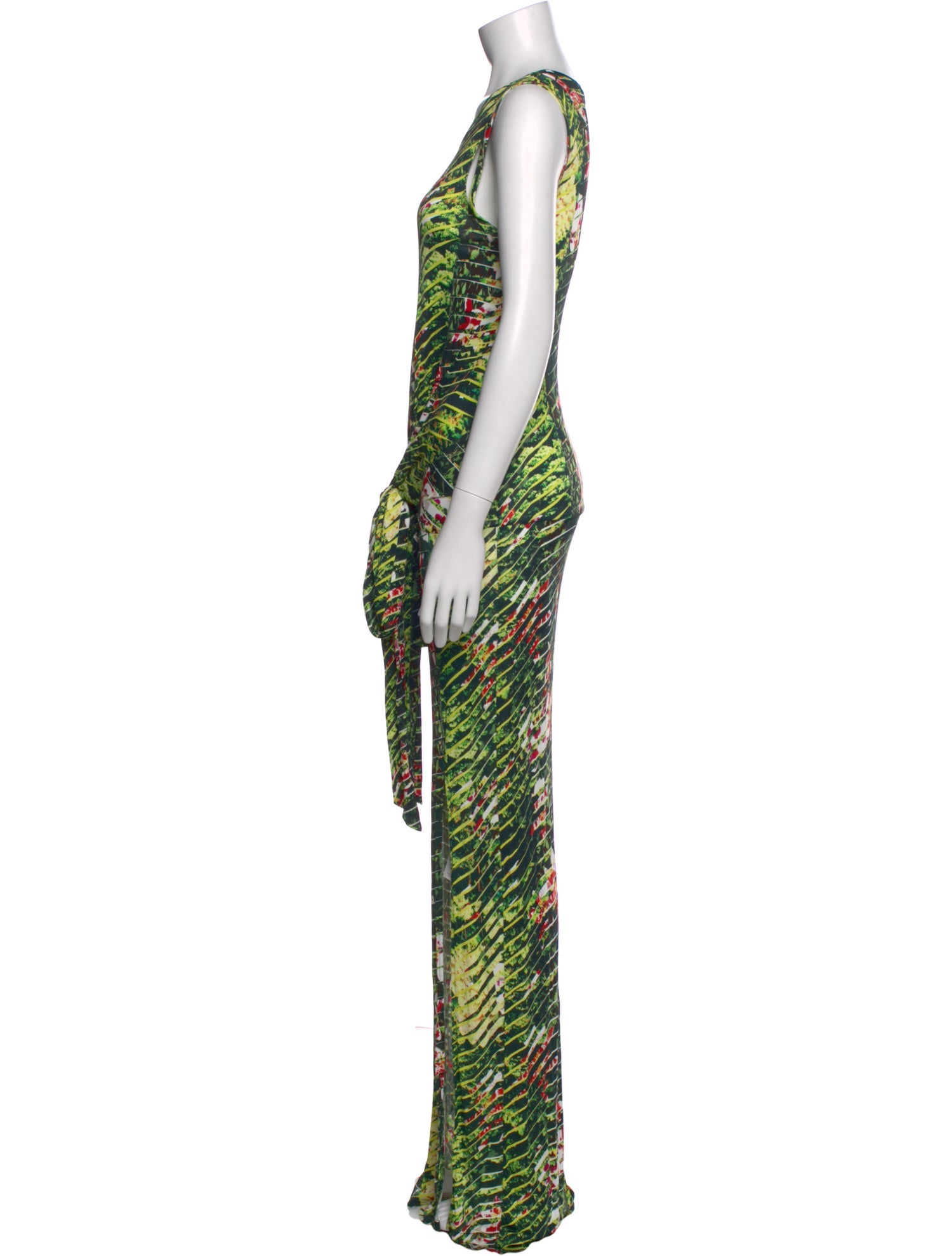 Kenzo Printed Long Dress