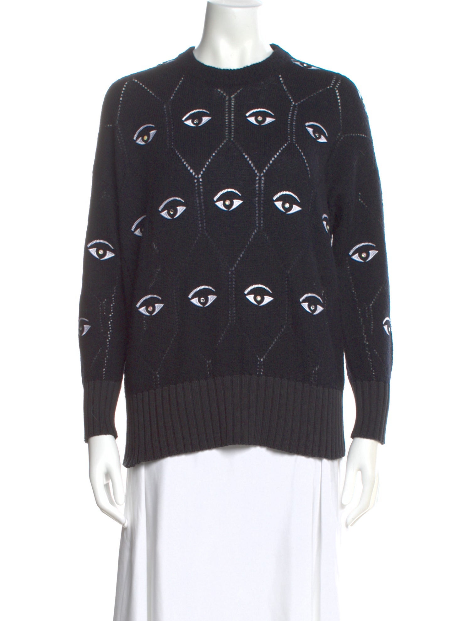 Kenzo Wool Printed Sweater