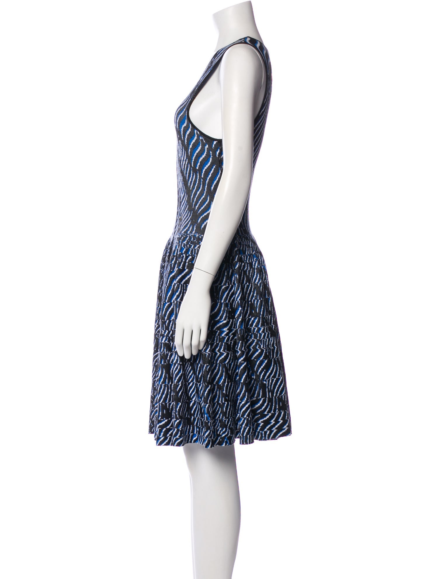 Kenzo Striped Knee-Length Dress