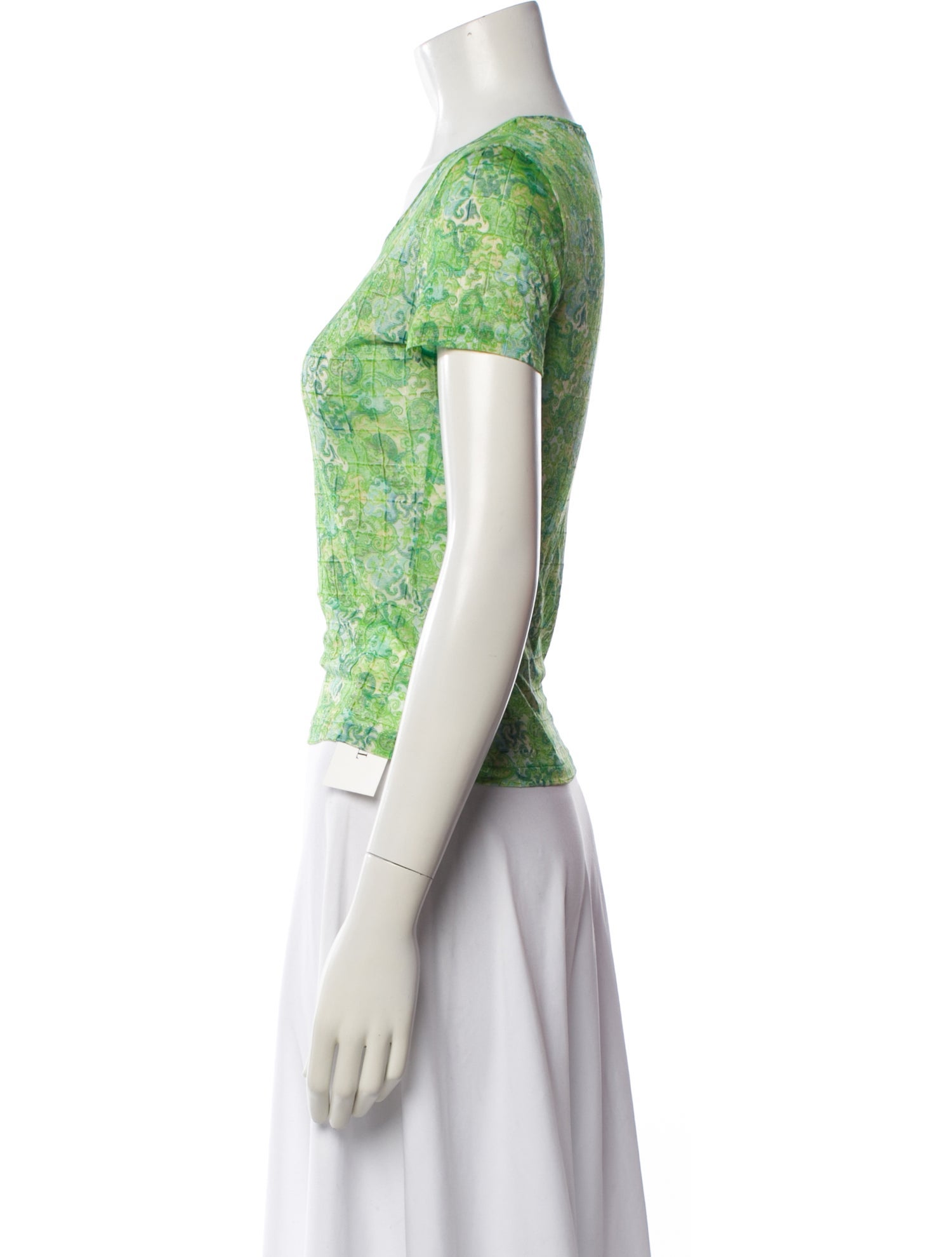 Kenzo Patterned Crew Neck T-Shirt