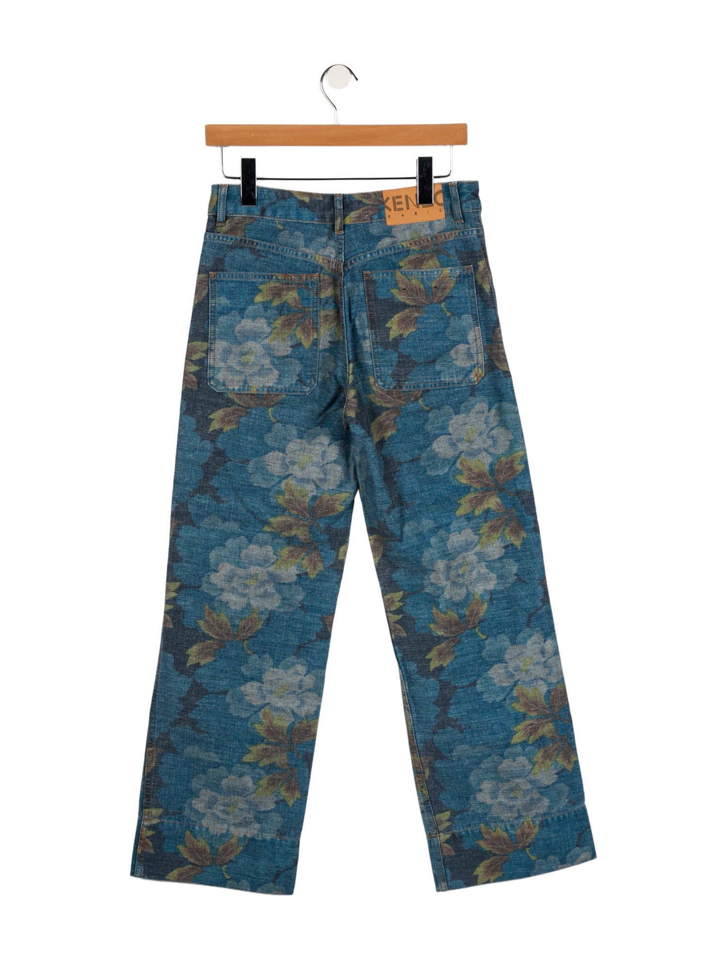 Kenzo High-Rise Wide Leg Jeans