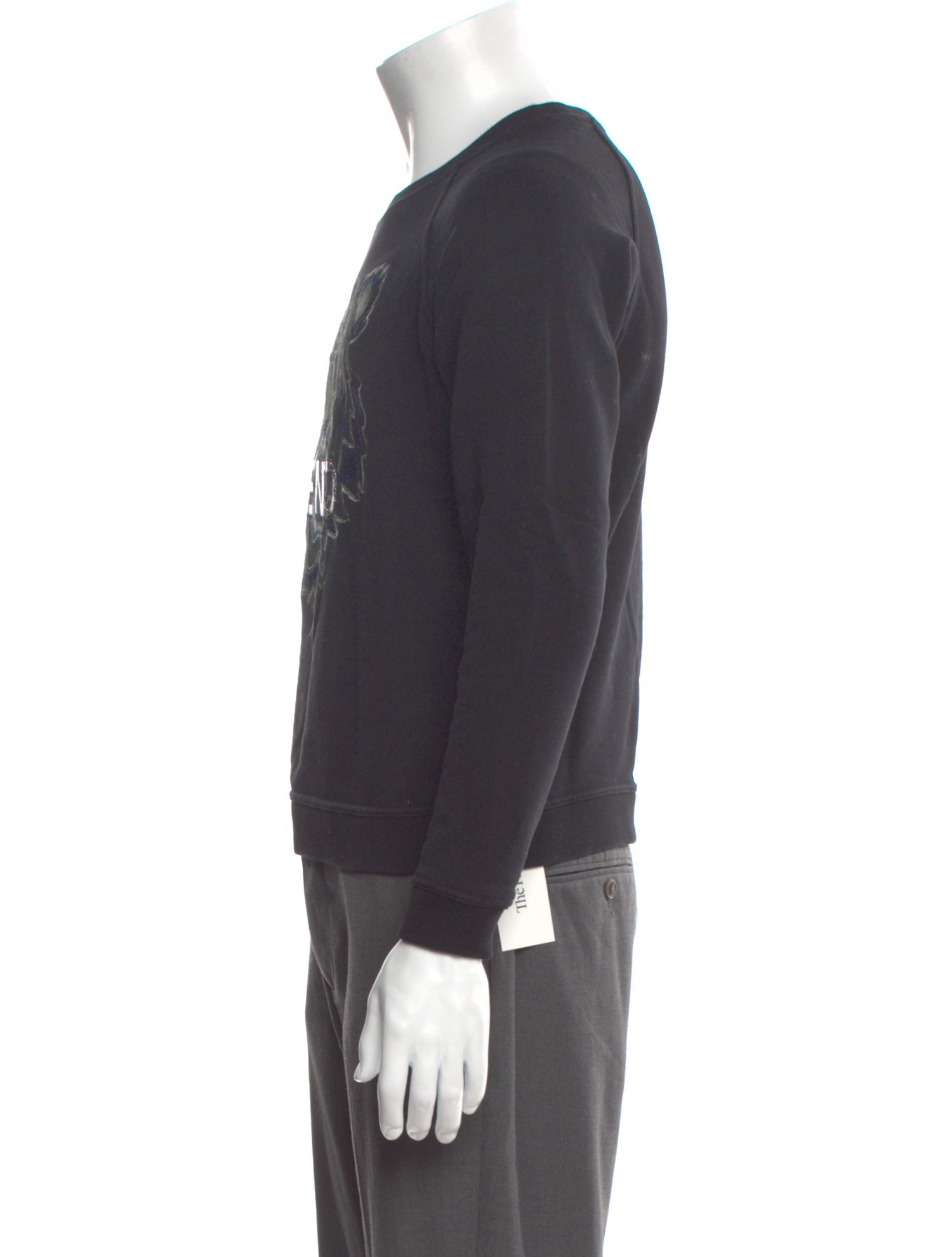 Kenzo Graphic Print Crew Neck Pullover