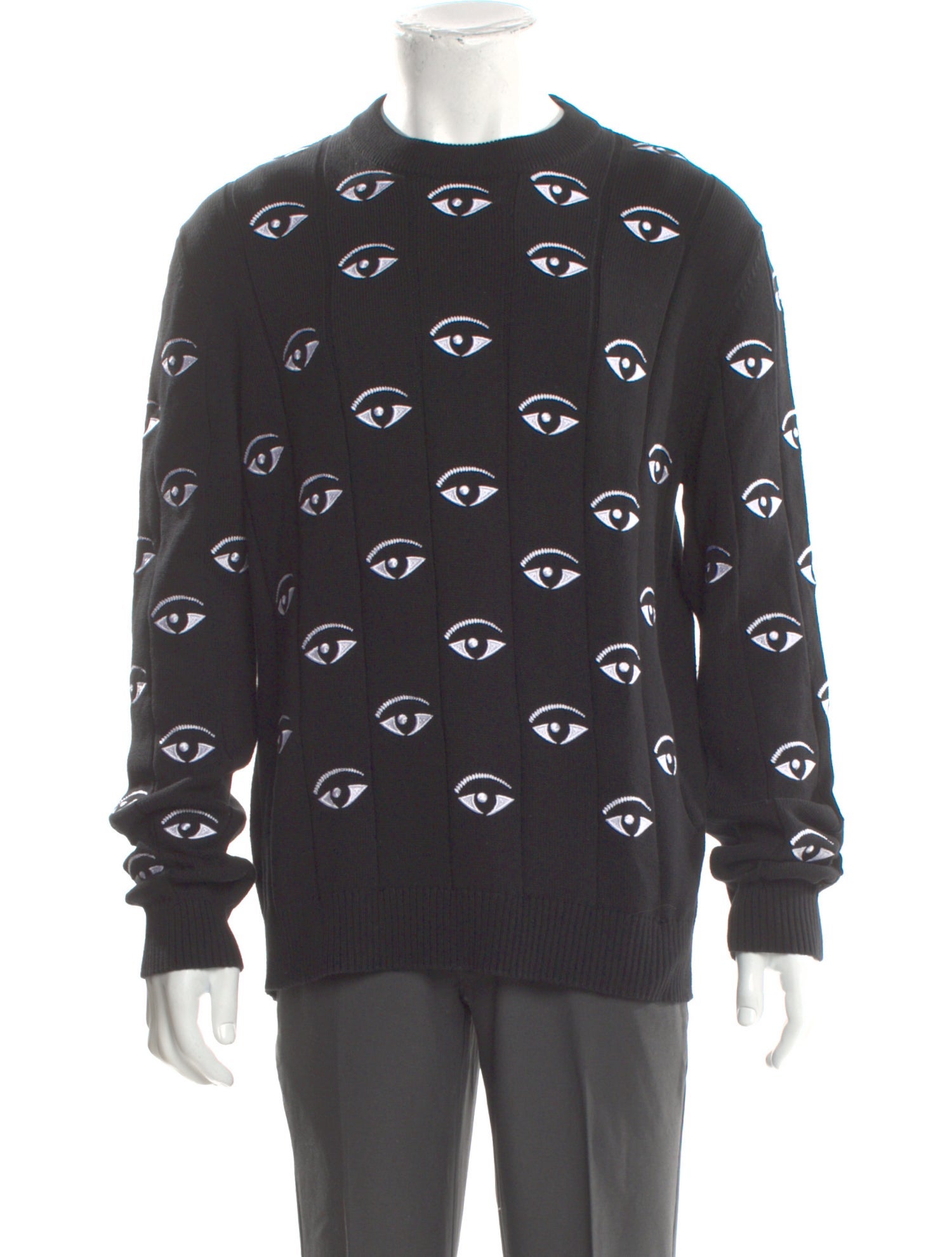 Kenzo Printed Crew Neck Pullover