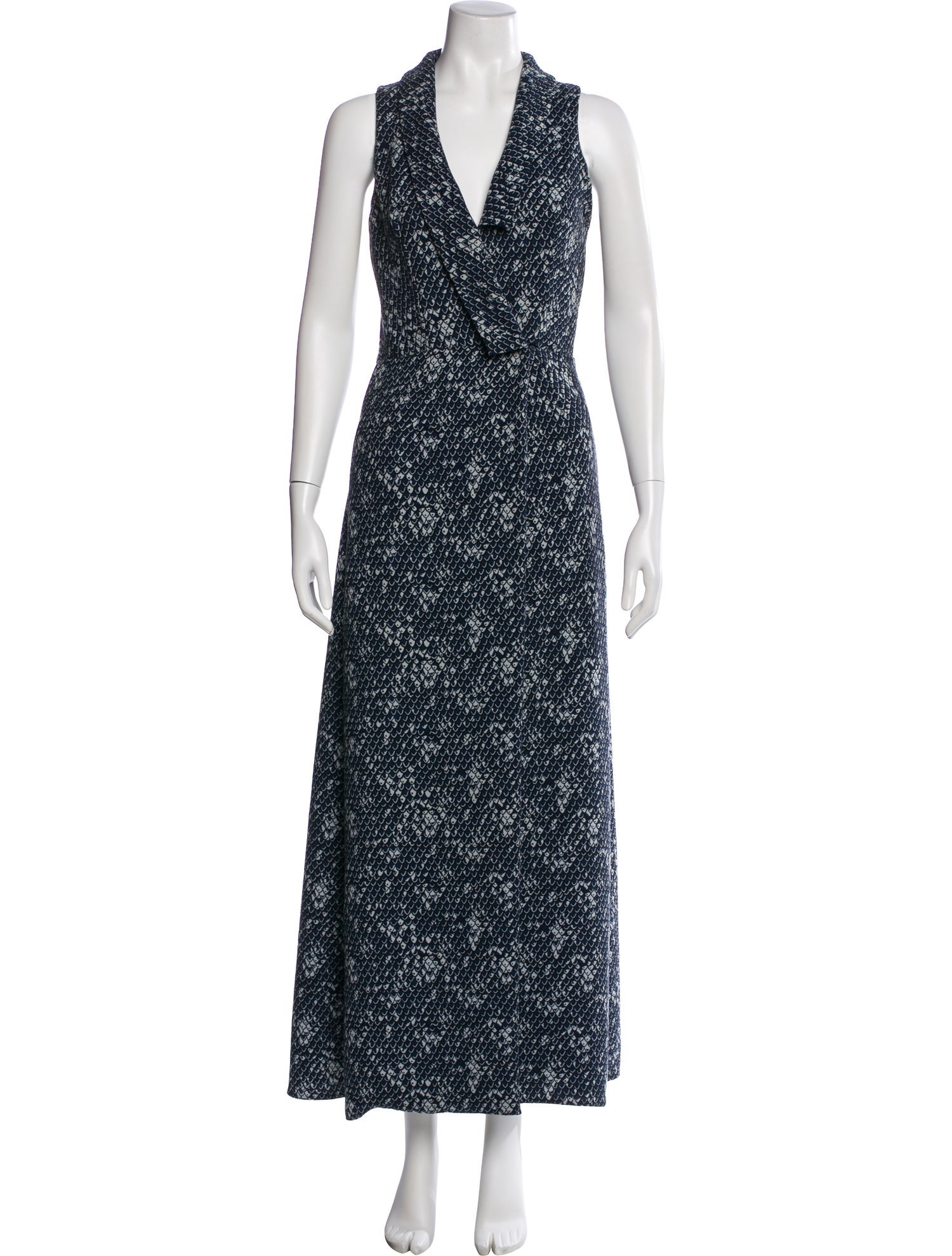 Kenzo Printed Long Dress