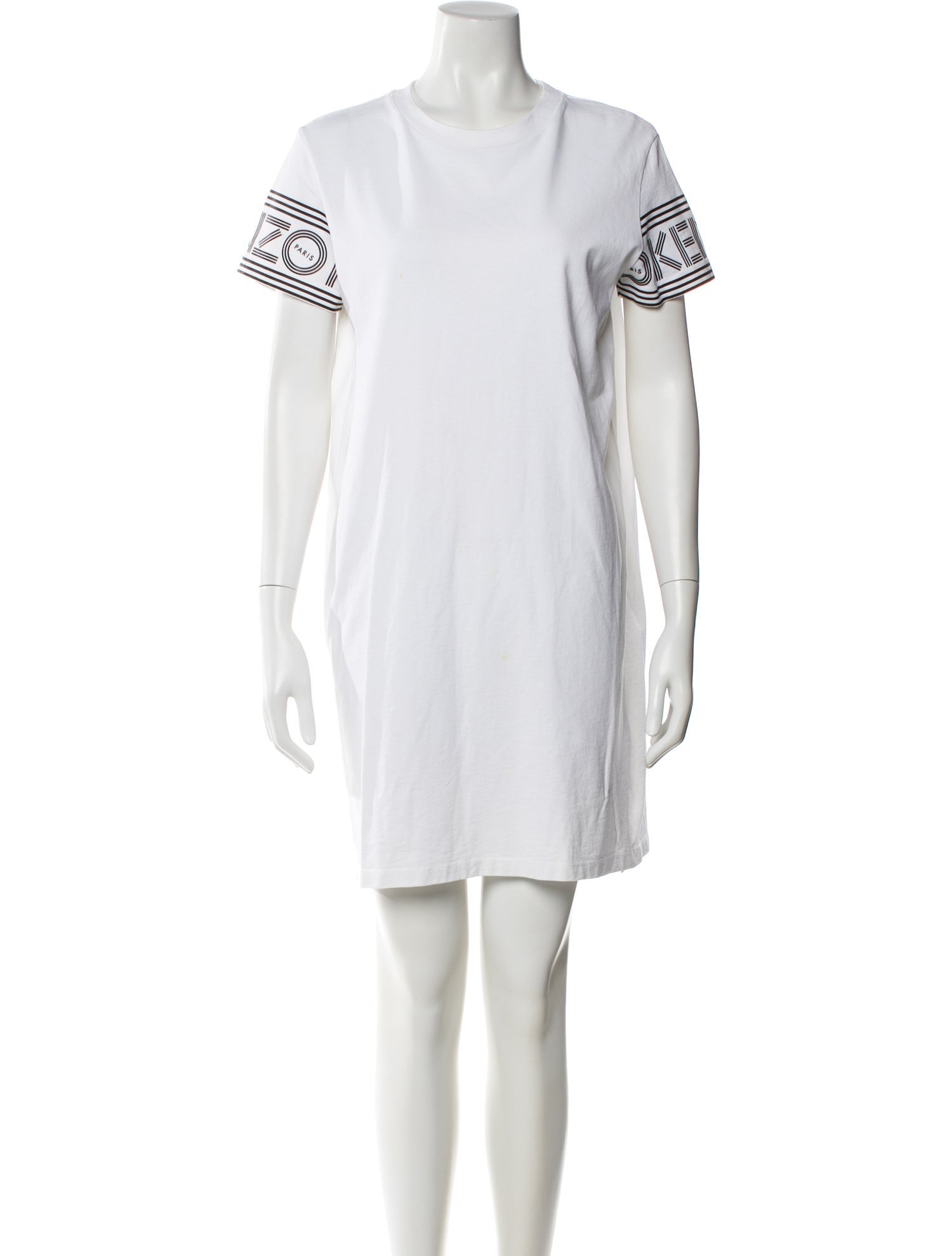 Kenzo Crew Neck Mini Dress