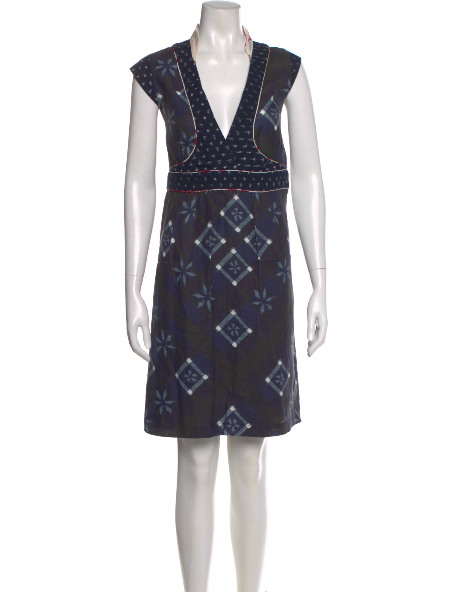 Kenzo Printed Knee-Length Dress