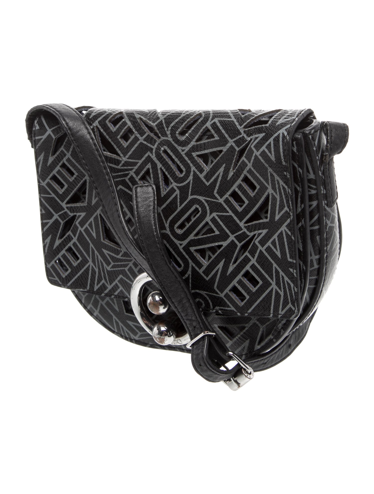 Kenzo Leather Messenger Bag