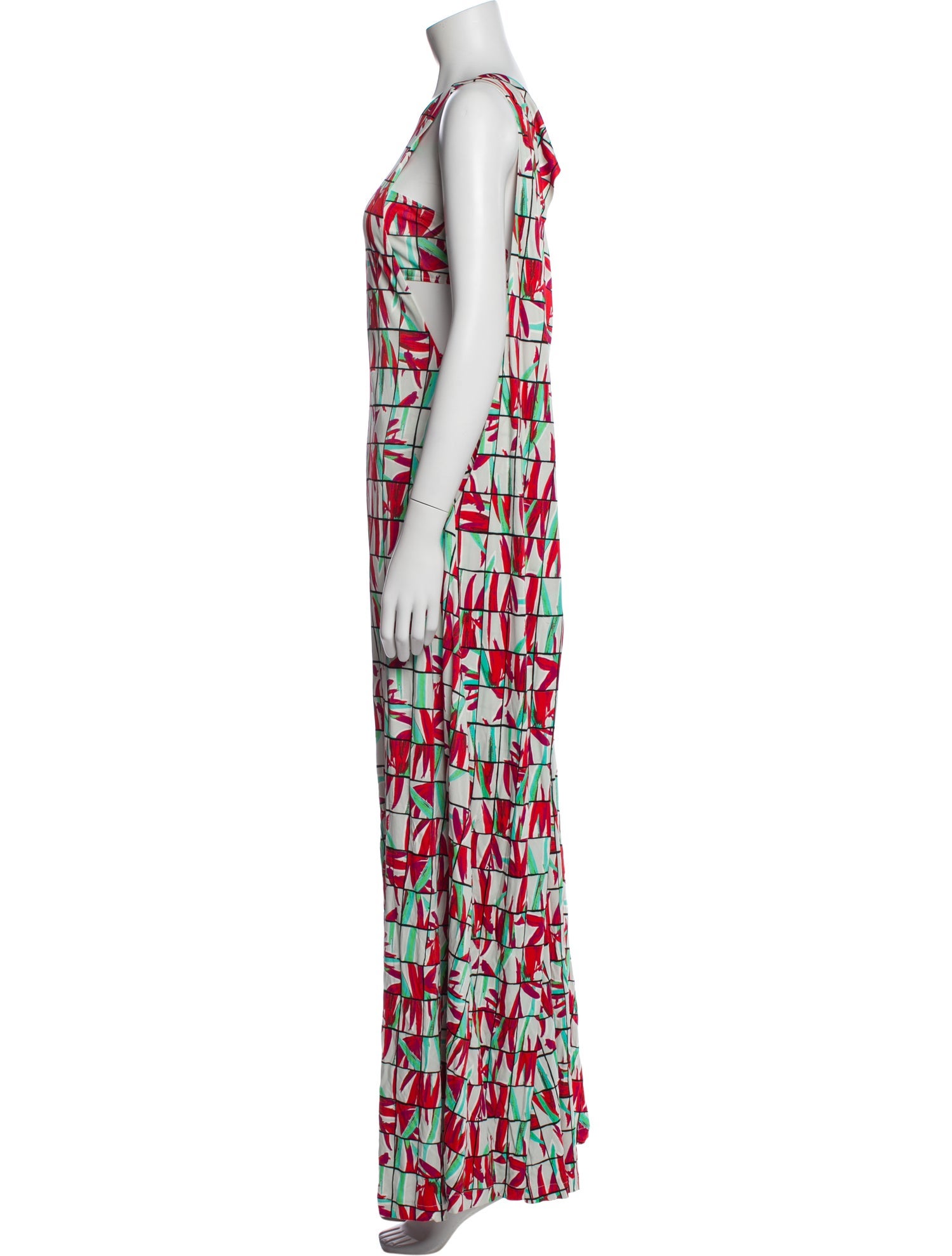 Kenzo Printed Long Dress