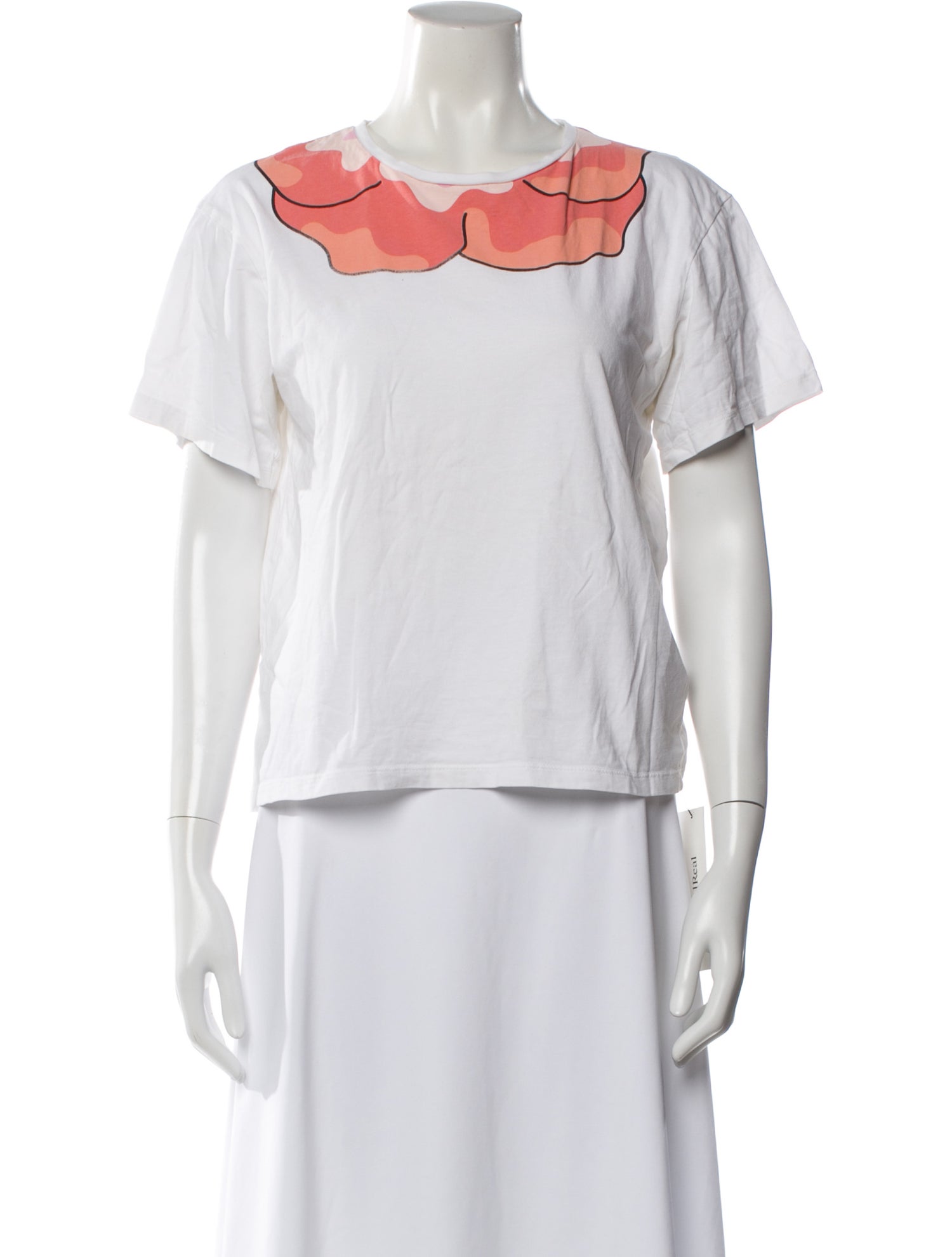 Kenzo Graphic Print Crew Neck T-Shirt