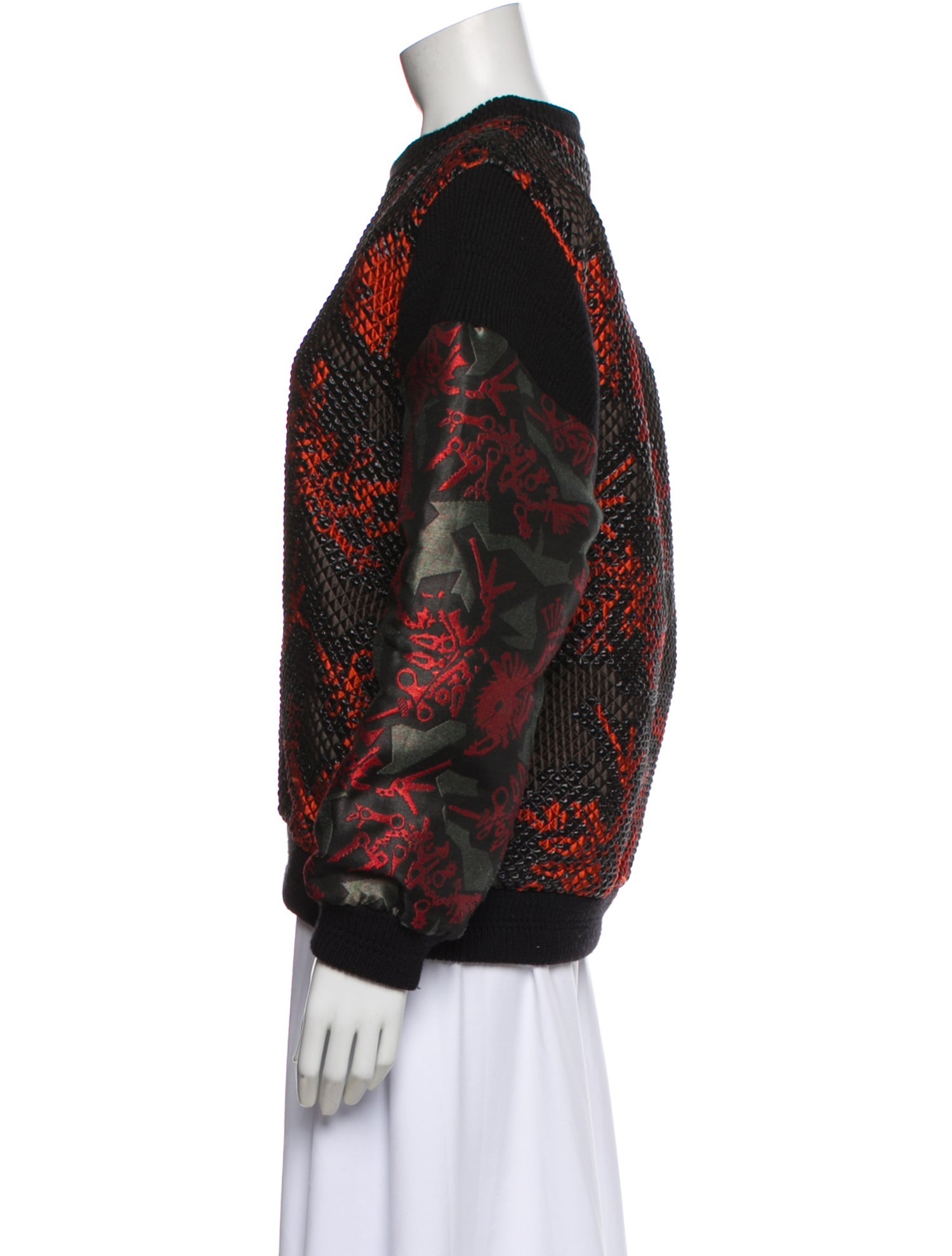 Kenzo Graphic Print Crew Neck Sweatshirt