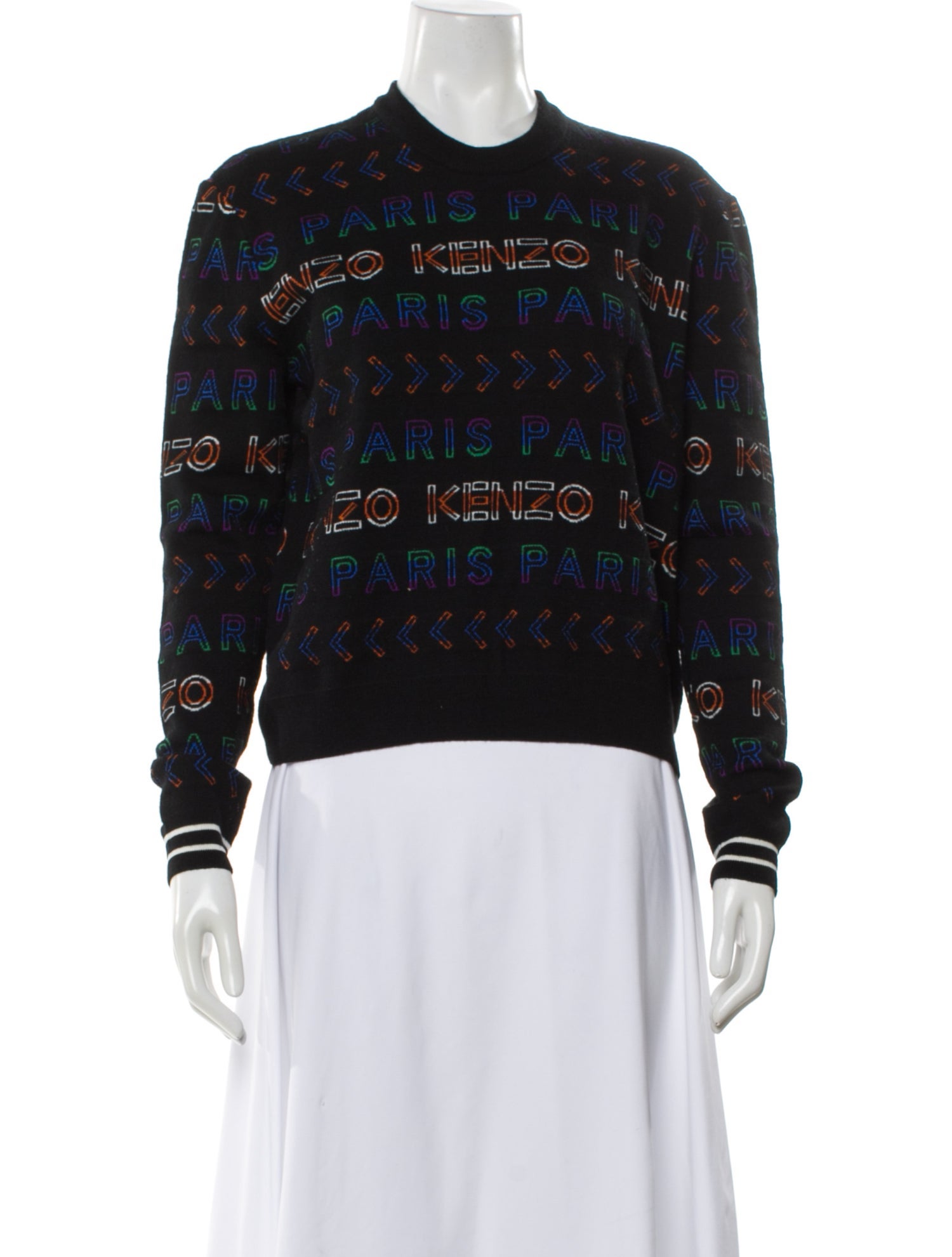 Kenzo Wool Printed Sweater