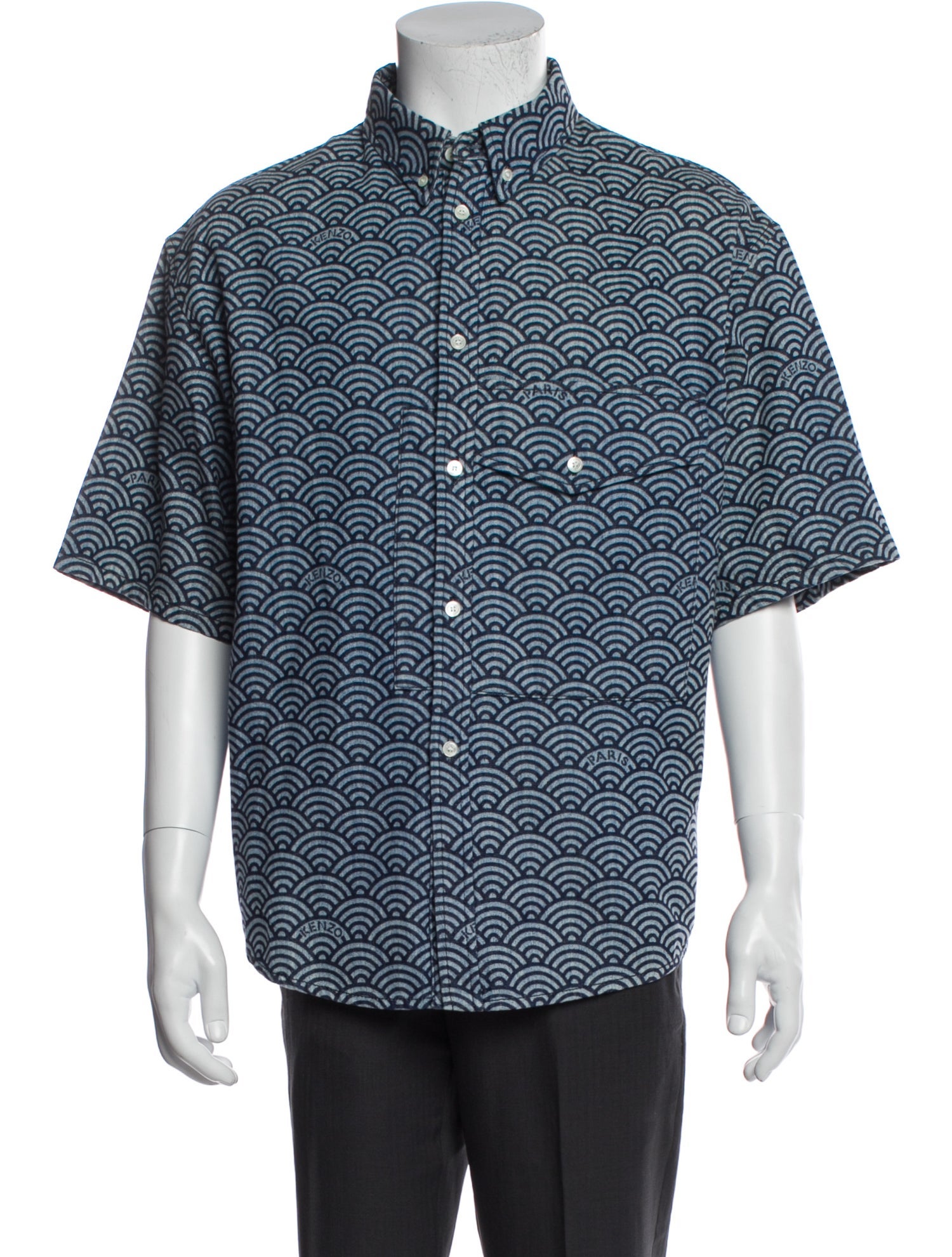 Kenzo Printed Short Sleeve Shirt