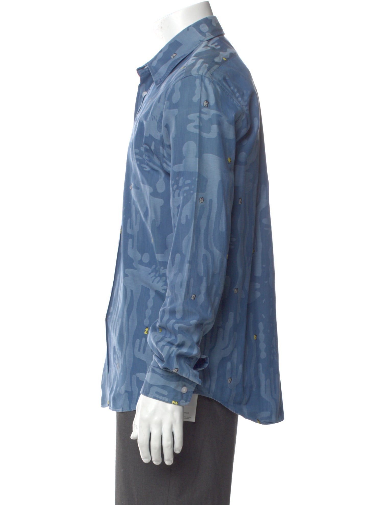 Kenzo Printed Long Sleeve Shirt