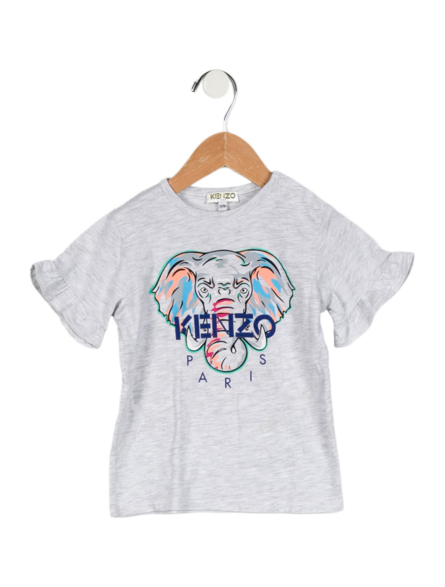 Kenzo Kids Toddler Girls' Elephant Logo T-Shirt