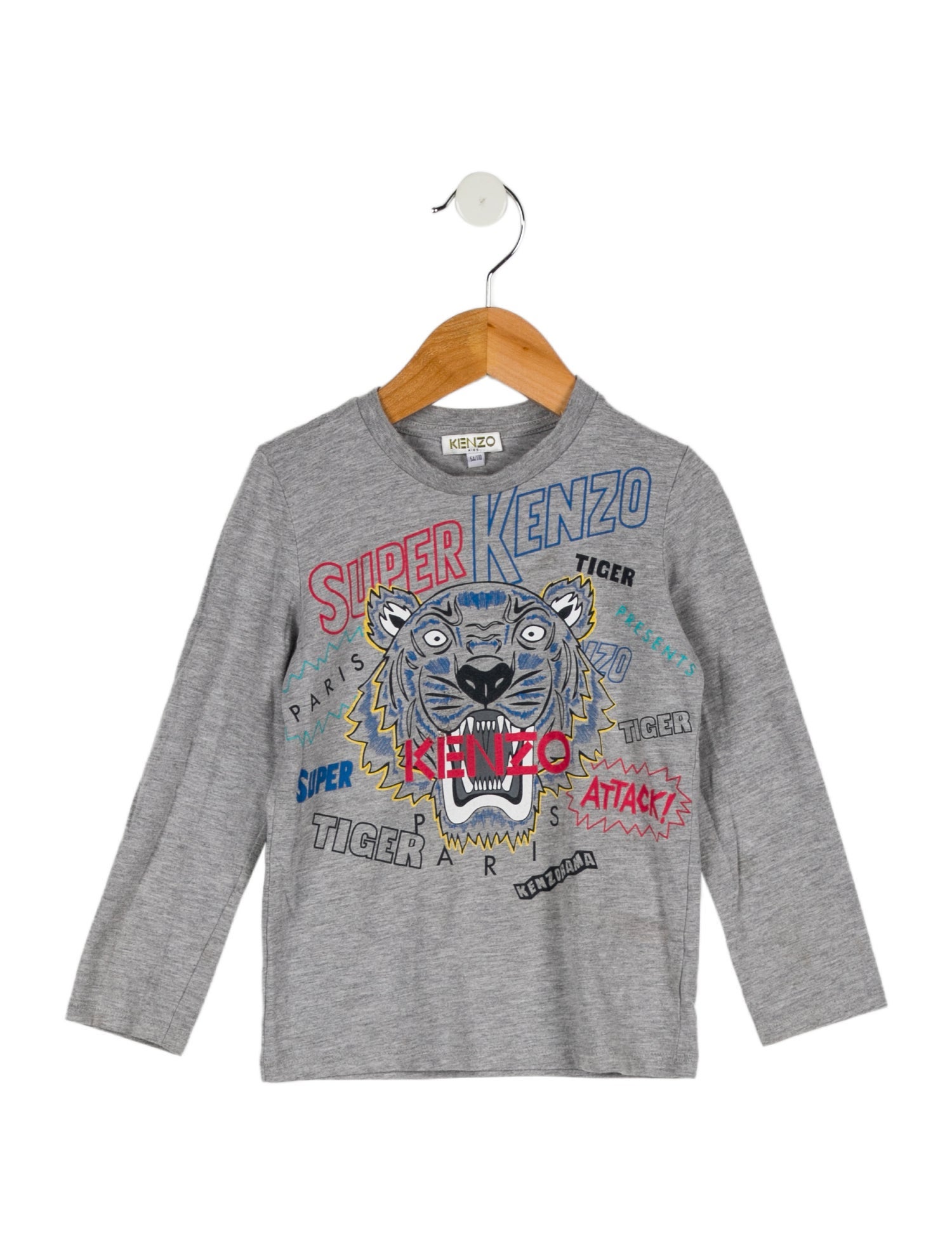 Kenzo Toddler Boys' Printed Long Sleeve Shirt