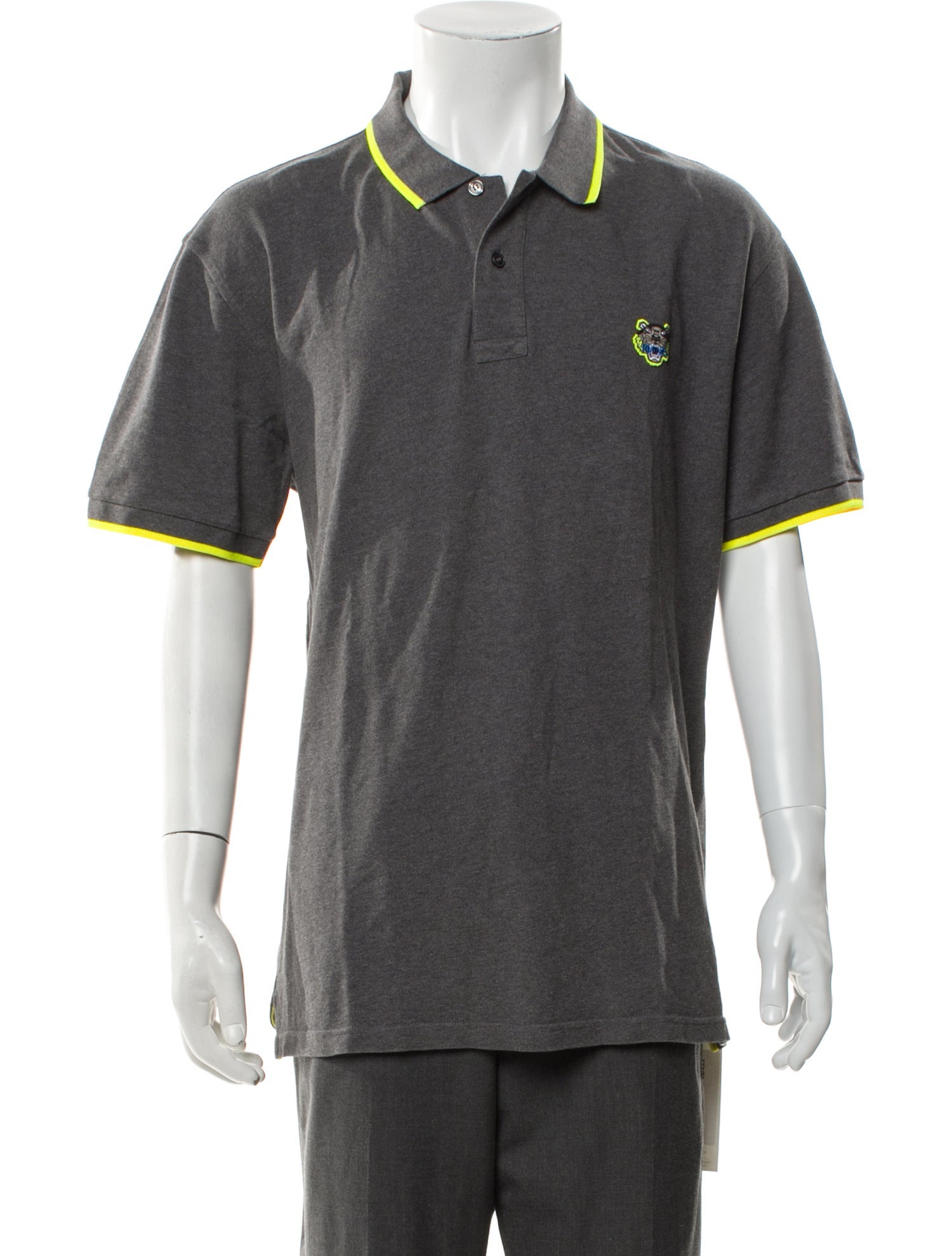 Kenzo Collar Short Sleeve Polo Shirt