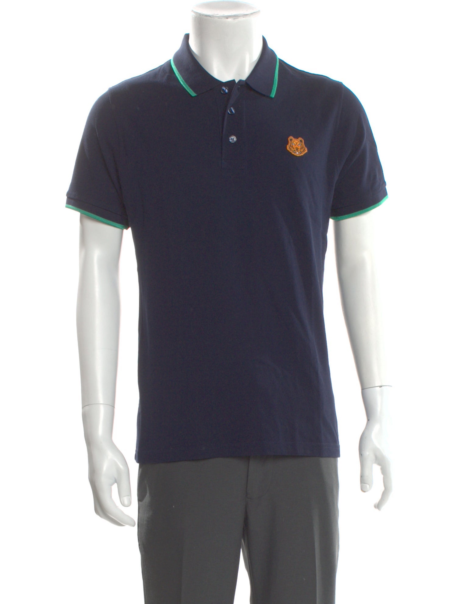 Kenzo Crew Neck Short Sleeve Polo Shirt w/ Tags