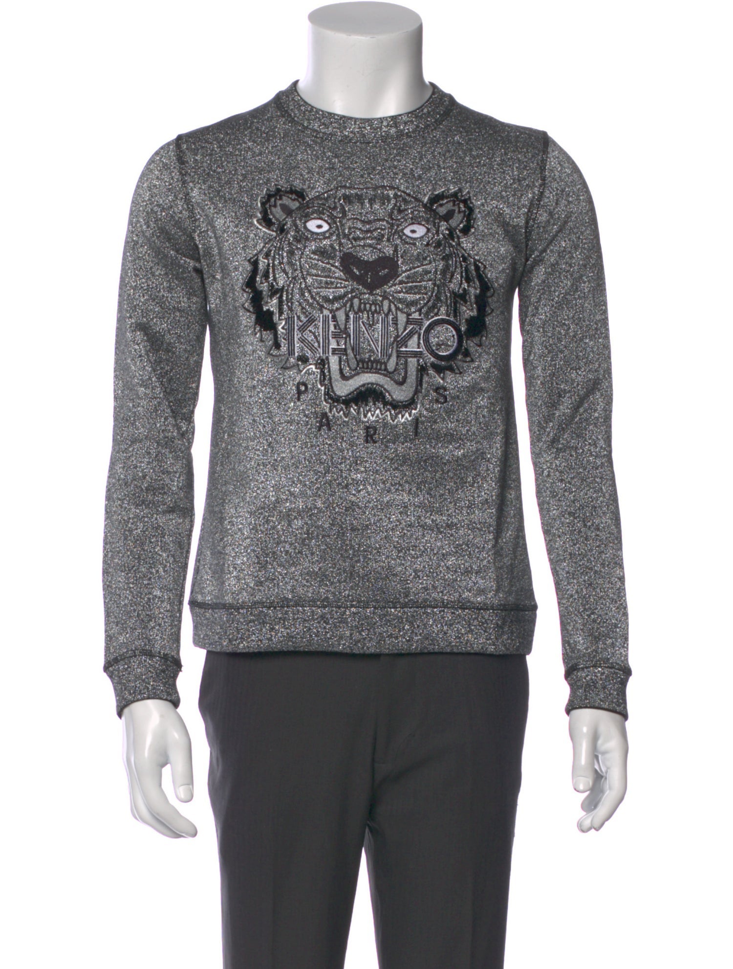 Kenzo Graphic Print Crew Neck Pullover