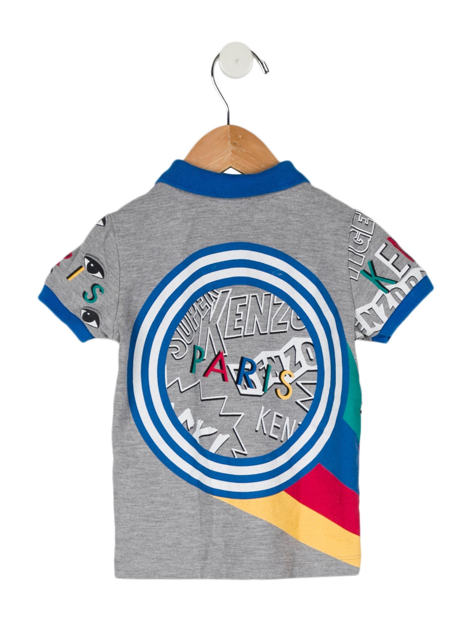 Kenzo Toddler Boys' Logo Print Short Sleeve Polo Shirt