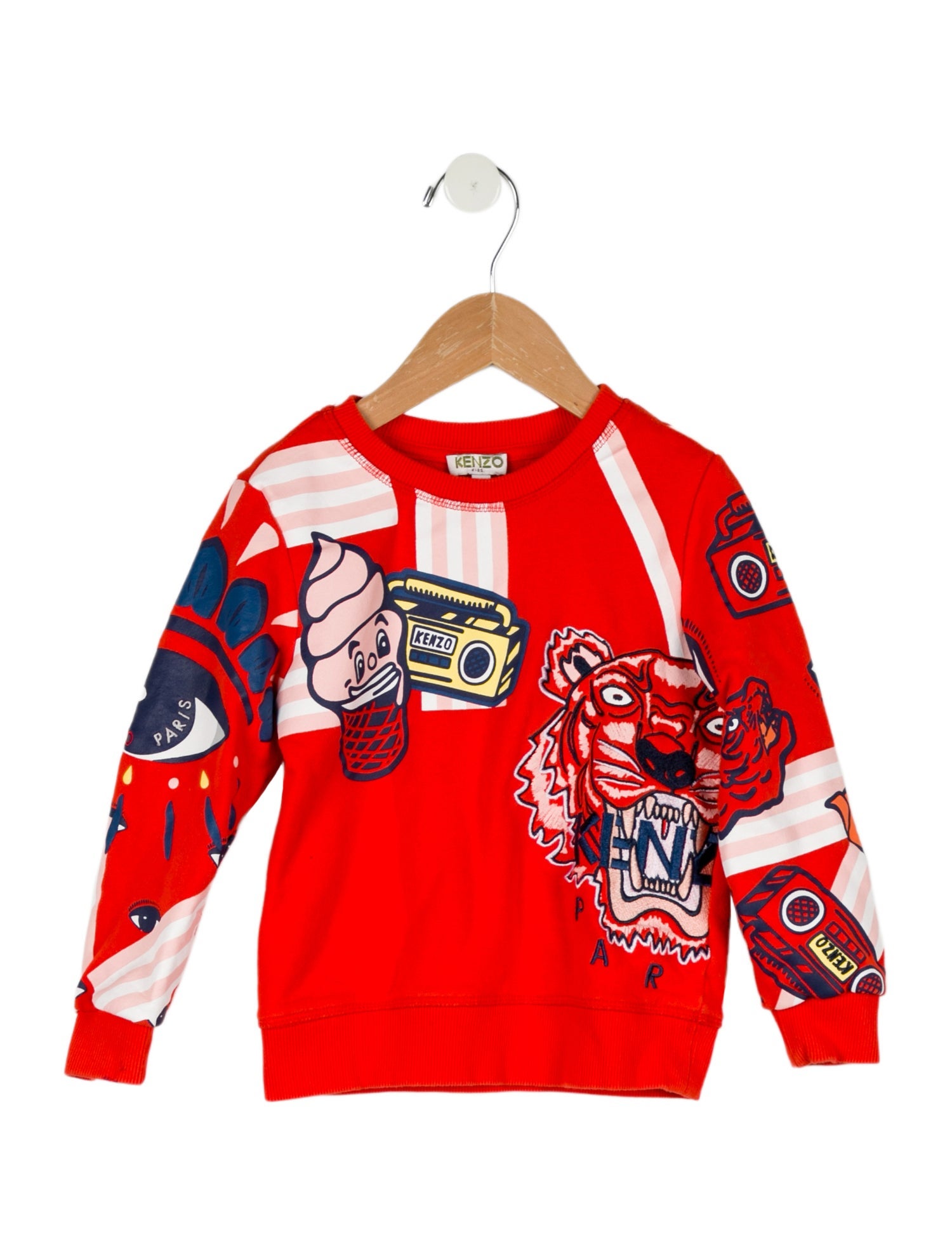 Kenzo Toddler Boys' Graphic Print Long Sleeve Sweatshirt