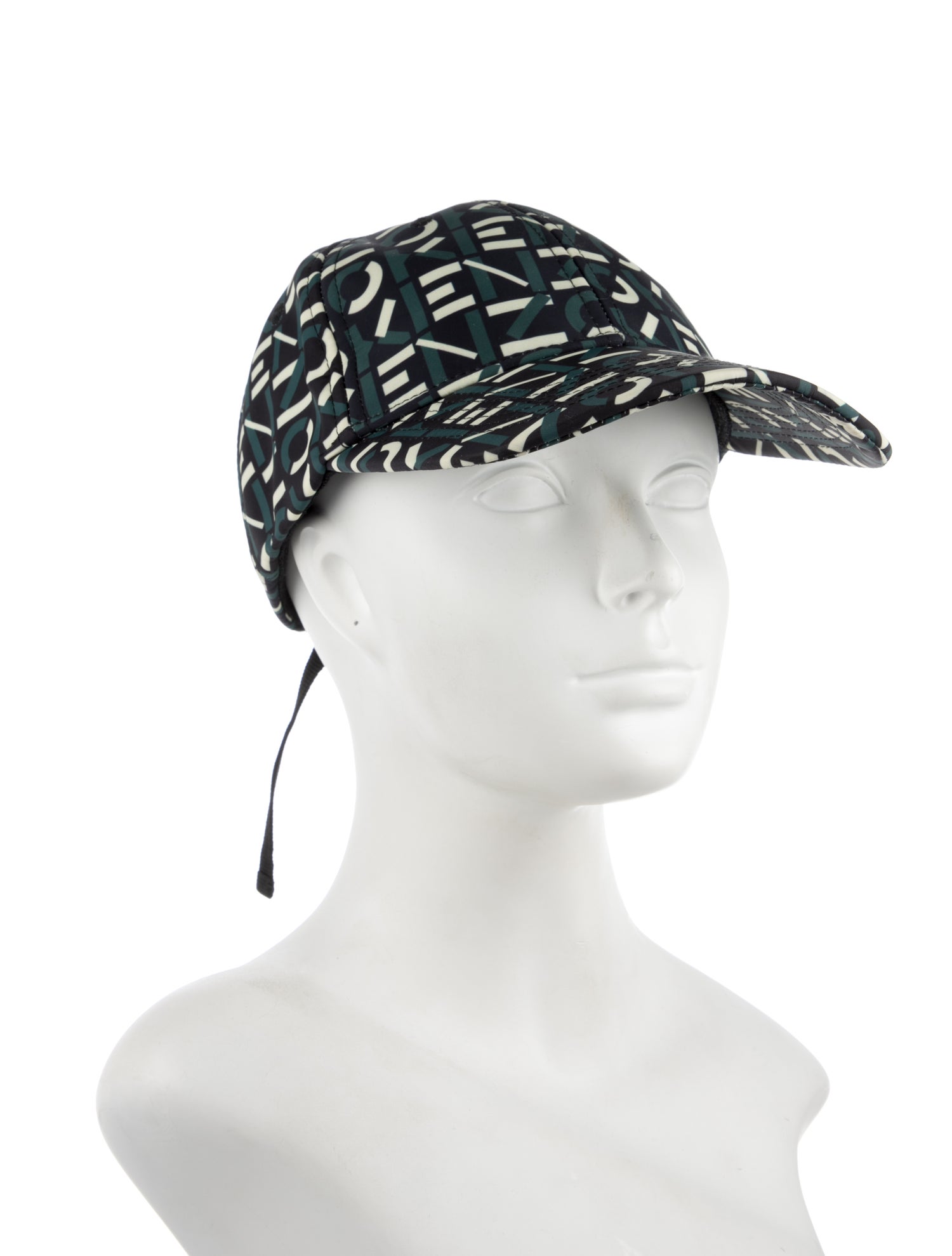 Kenzo Logo patterned baseball cap