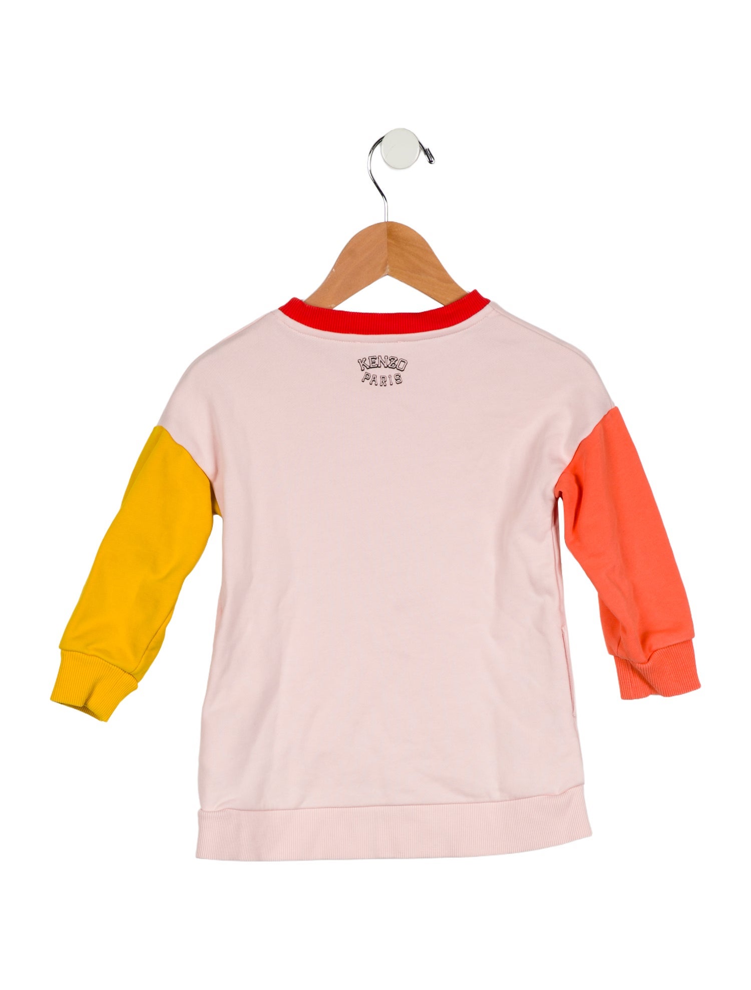 Kenzo Toddler Girls' Colorblock Crewneck Sweater