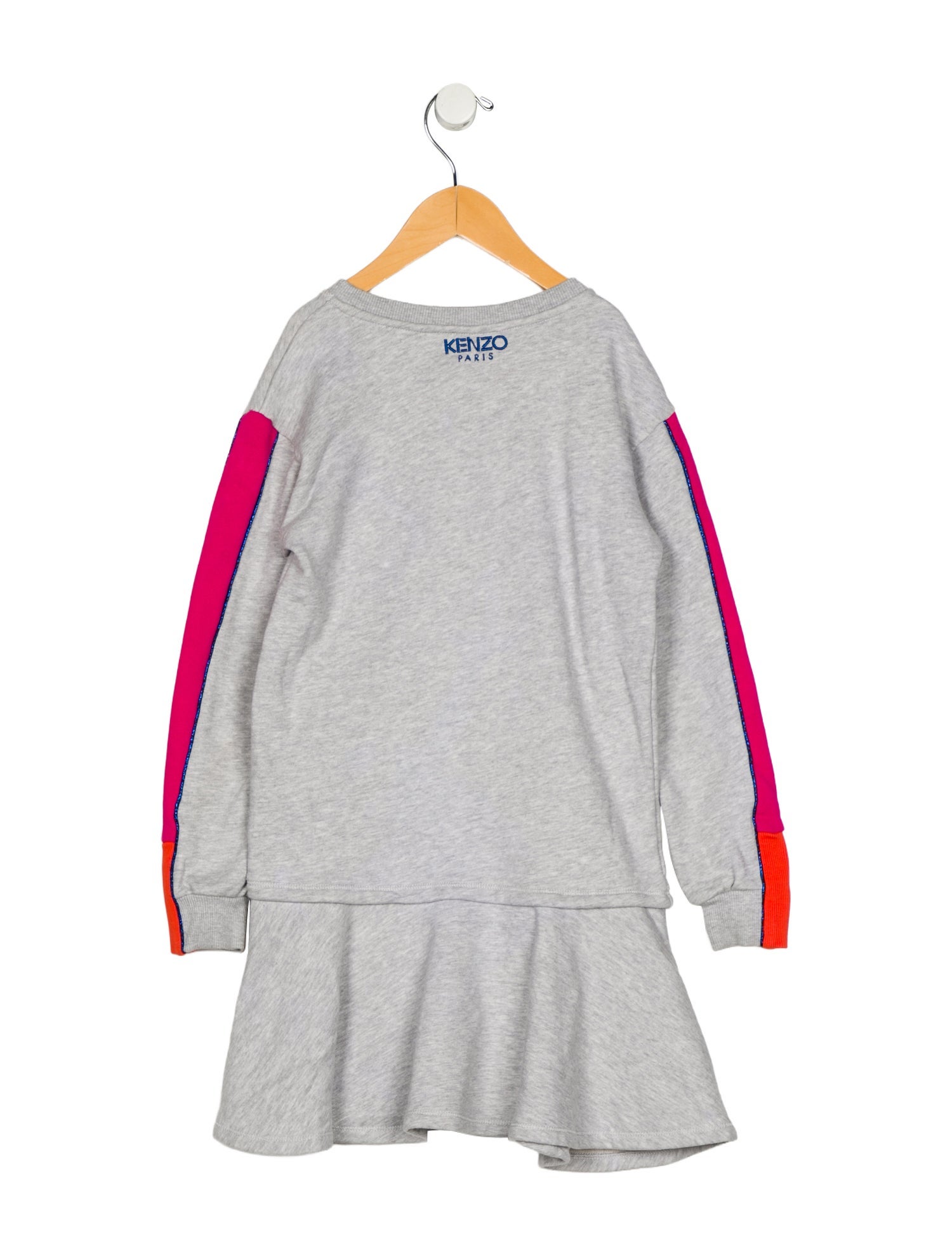 Kenzo Girls' Long Sleeve Dress