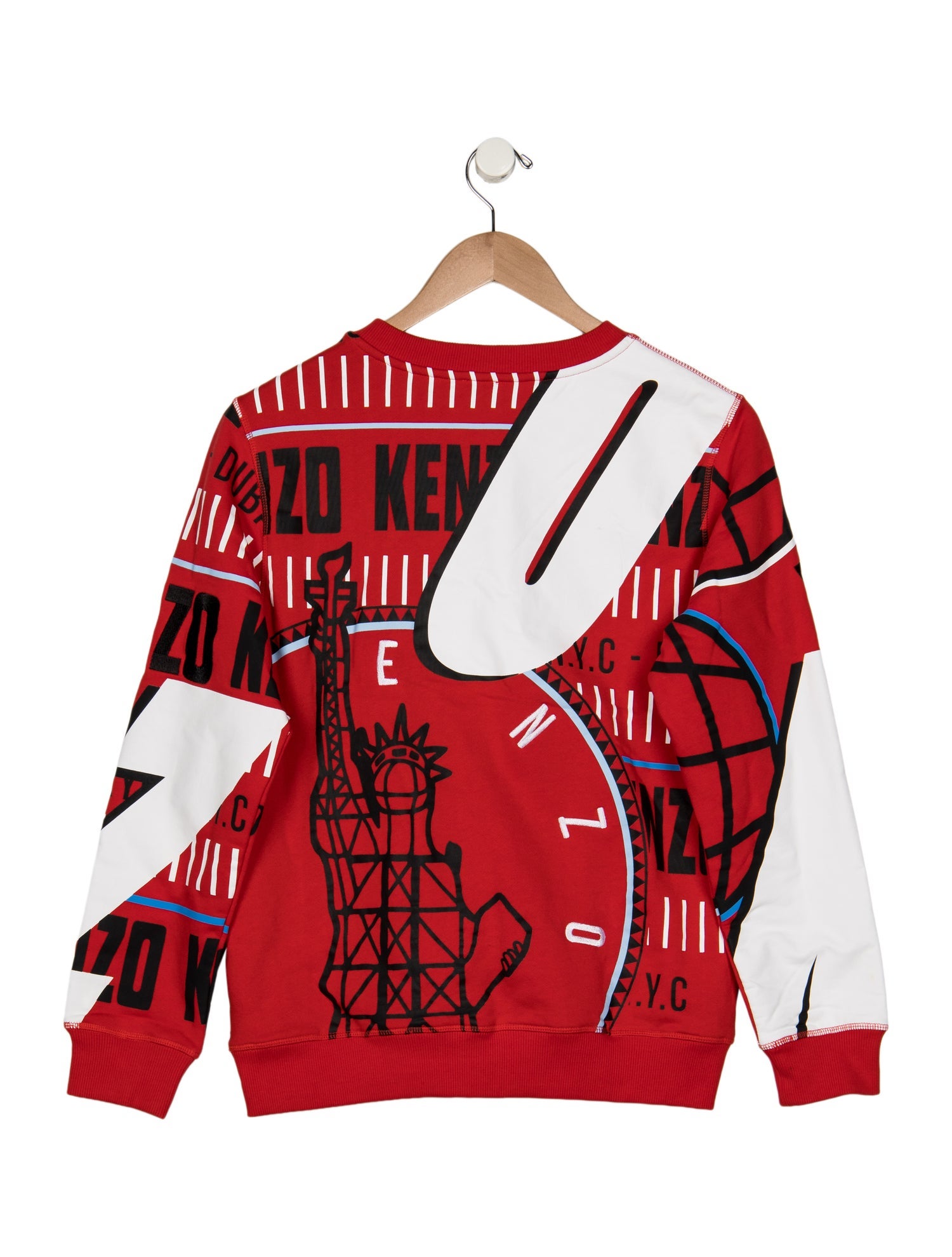 Kenzo Kids Boys Branded Pattern Printed Long Sleeve