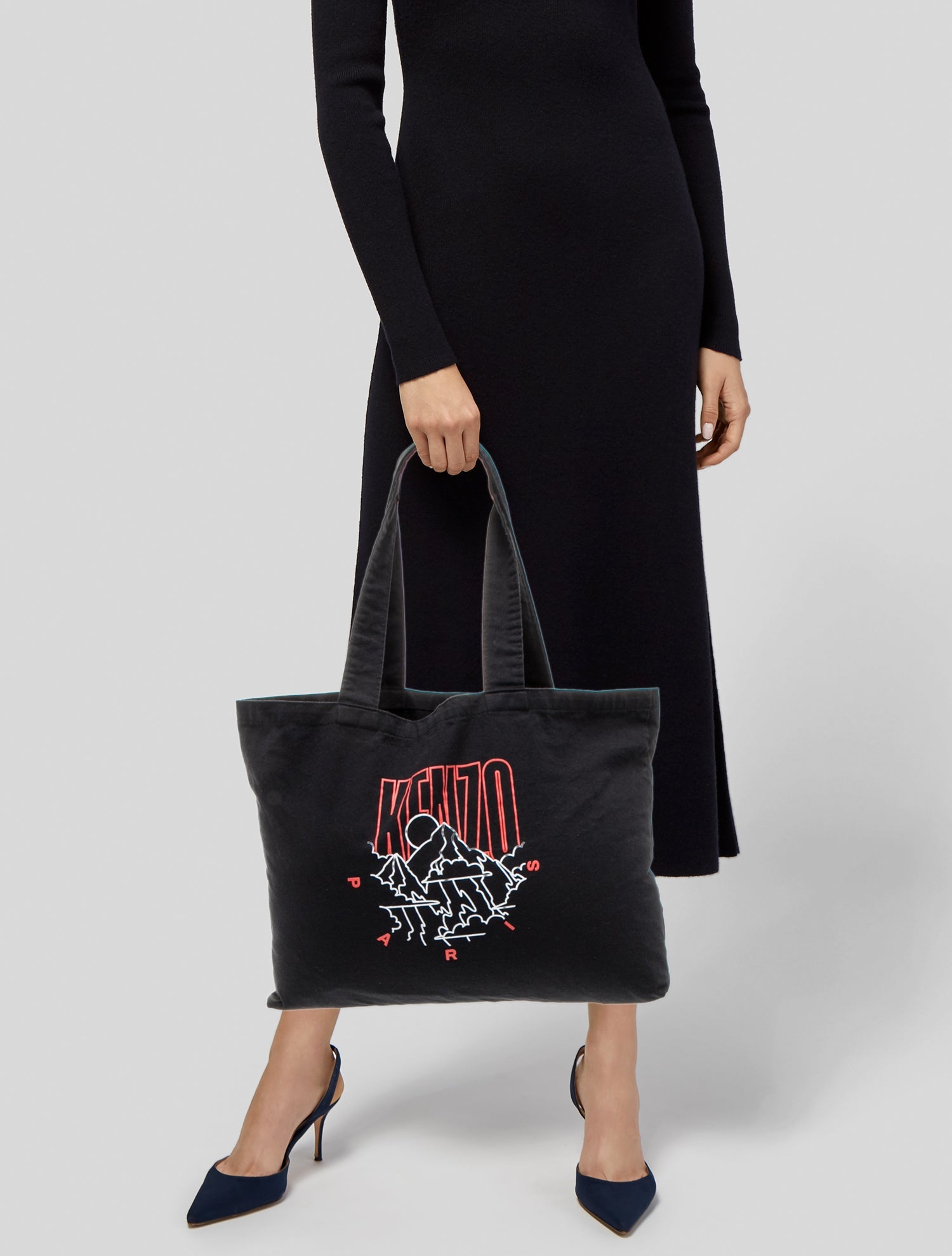 Kenzo Raffia Shoulder Bag