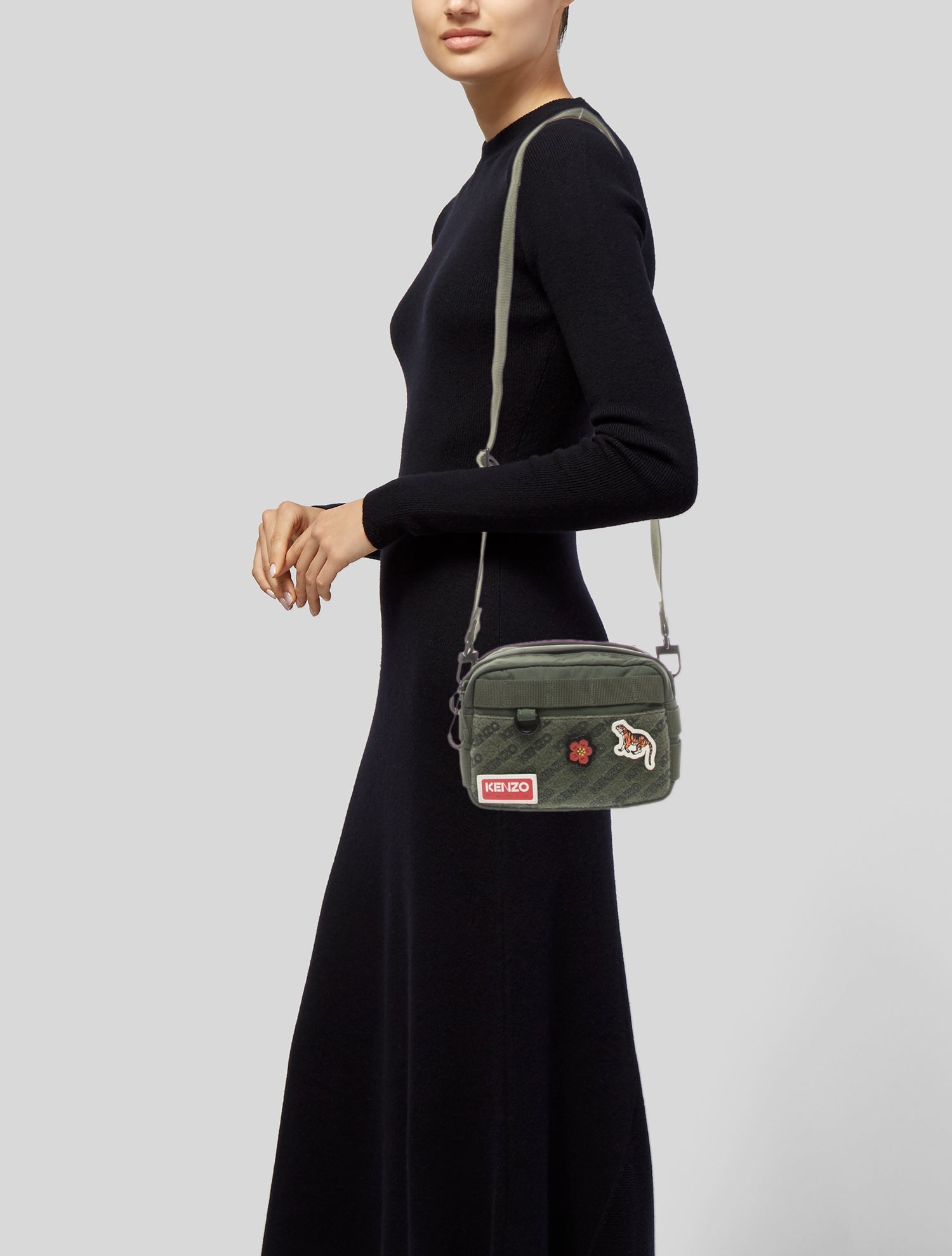 Kenzo Nylon Messenger Bag