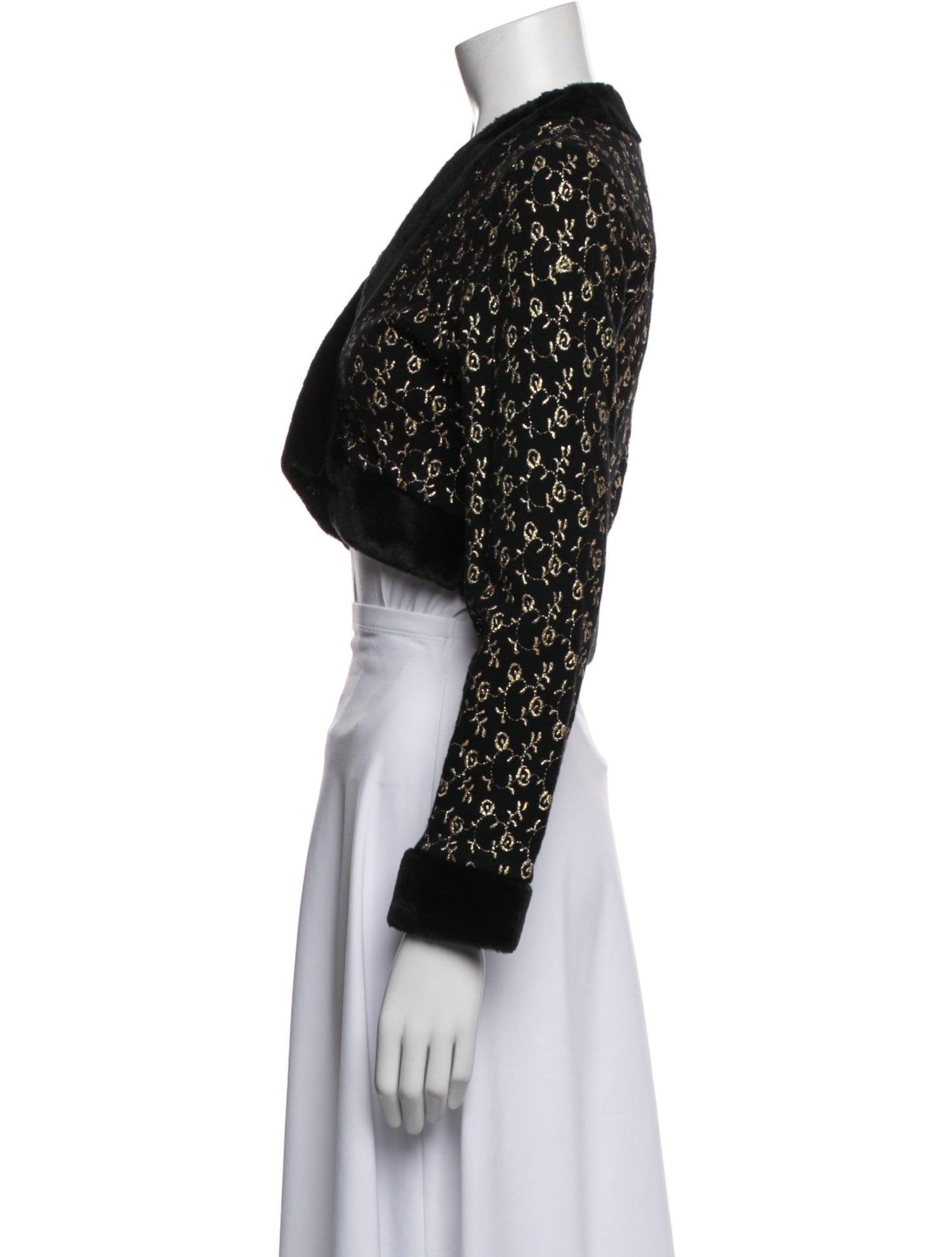 Kenzo Wool Floral Print Jacket