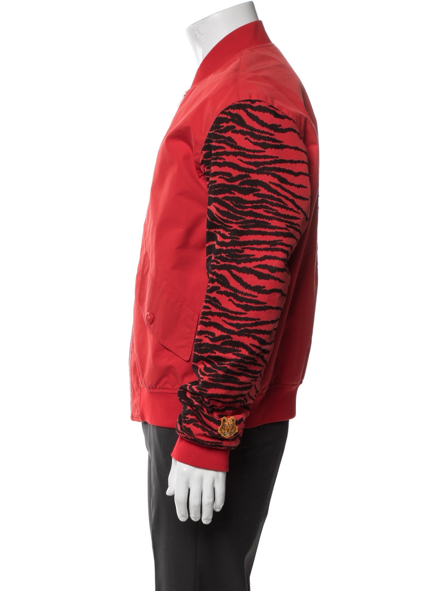 Kenzo Animal Print Bomber Jacket