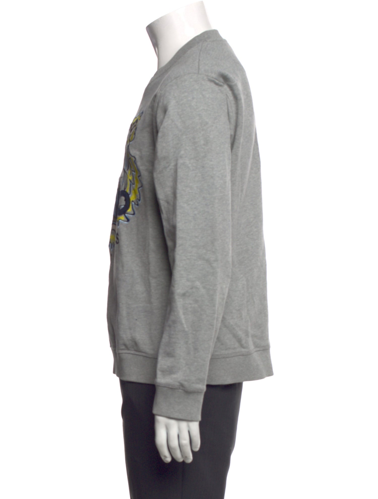 Kenzo Graphic Print Crew Neck Pullover