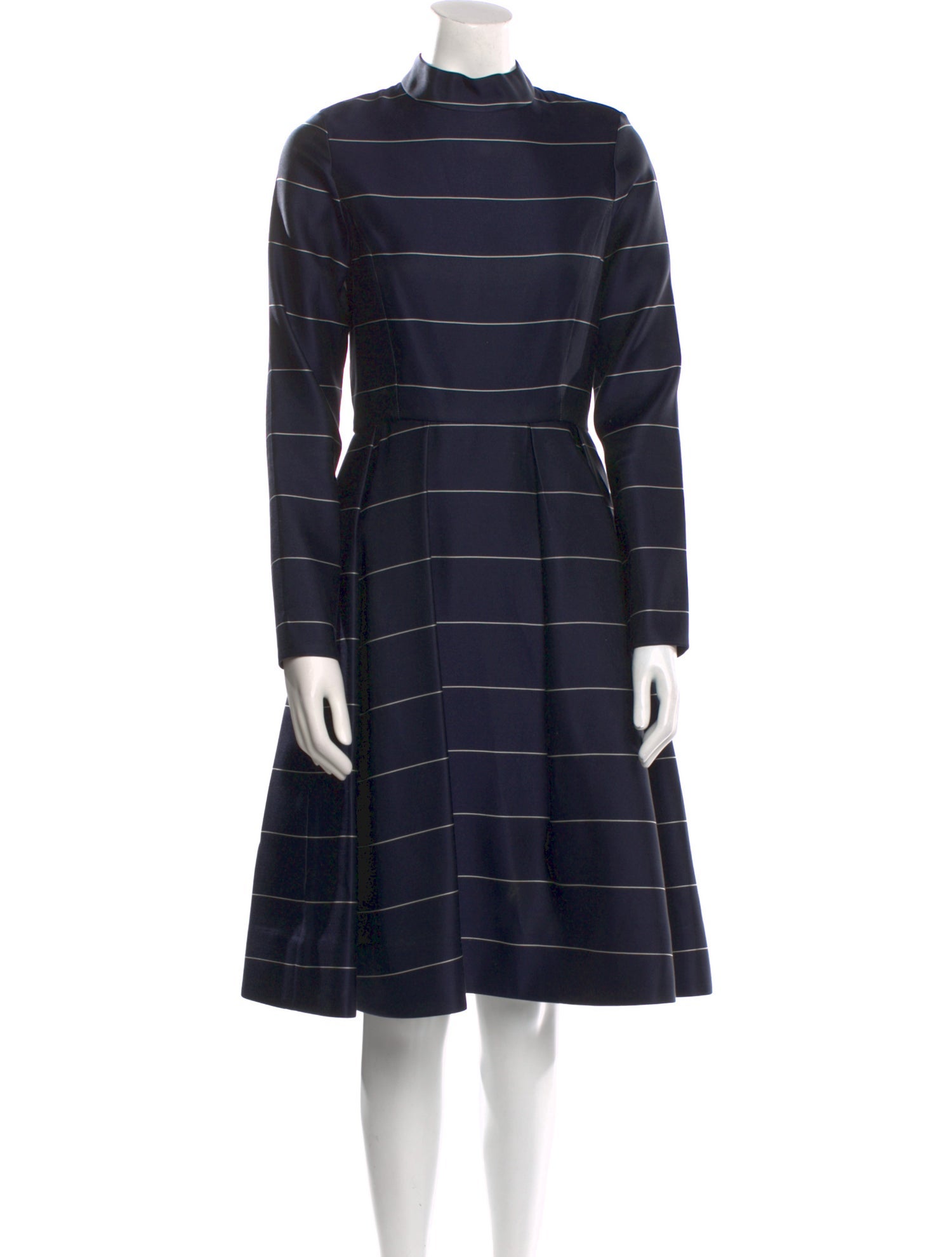 Katie Ermilio Silk Midi Length Dress