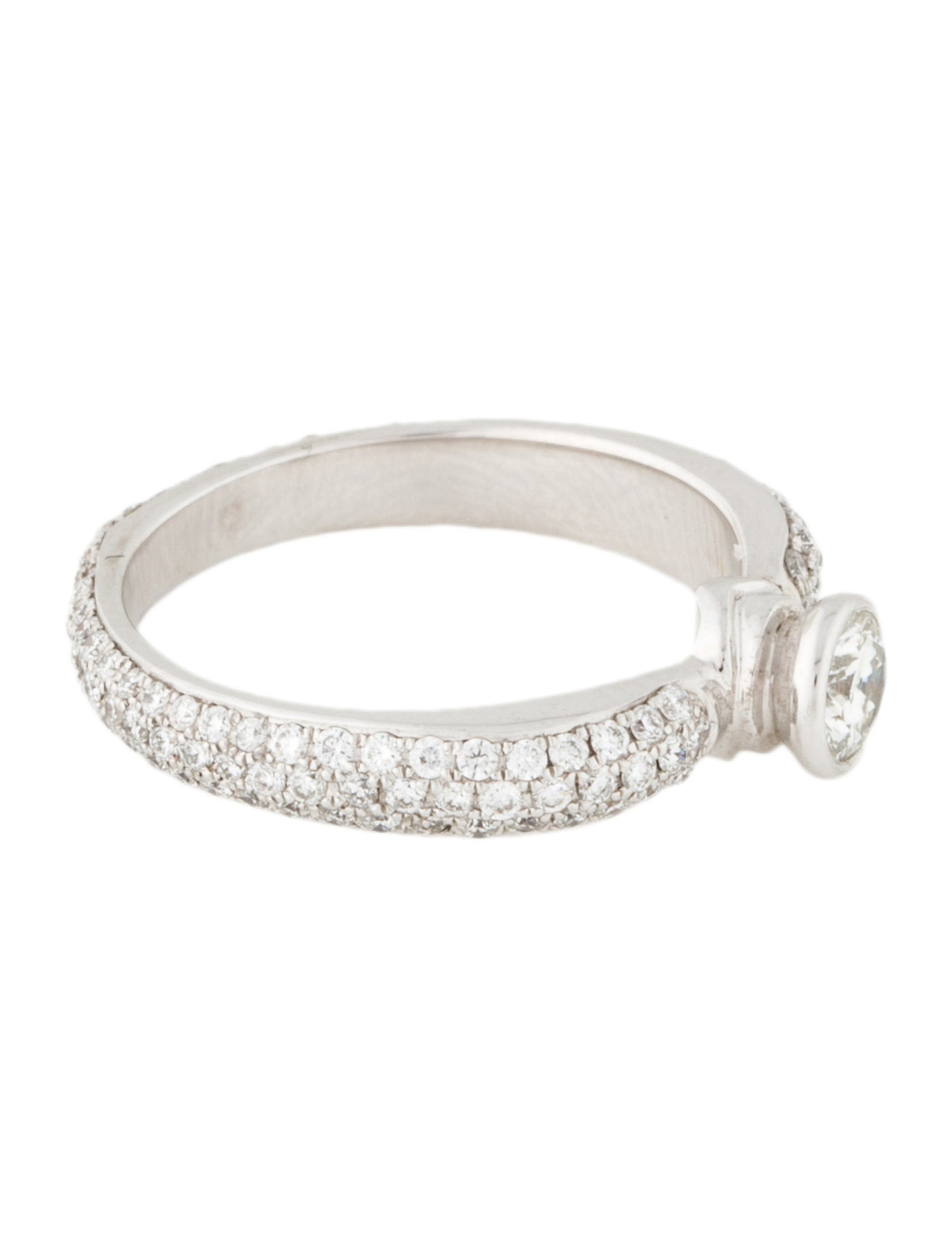 KatKim 18K Diamond Engagement Ring