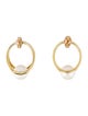 KatKim 18K Pearl & Diamond Oasis Earrings