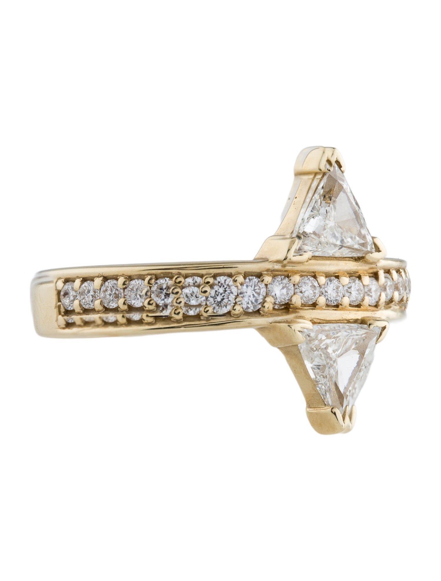 KatKim 18K Diamond Highland Ring