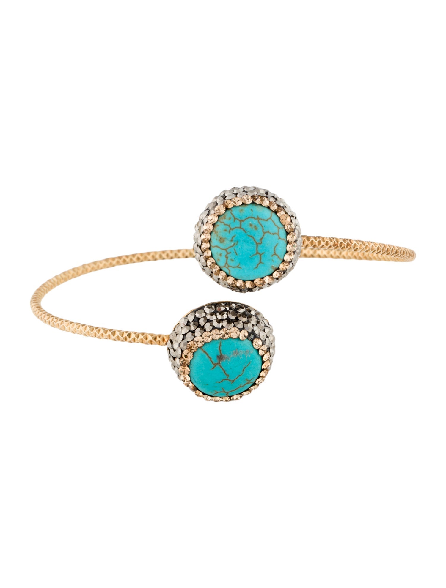 Soru Ceramic & Crystal Cuff