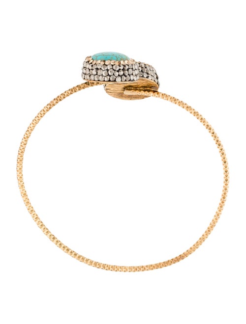 Soru Ceramic & Crystal Cuff